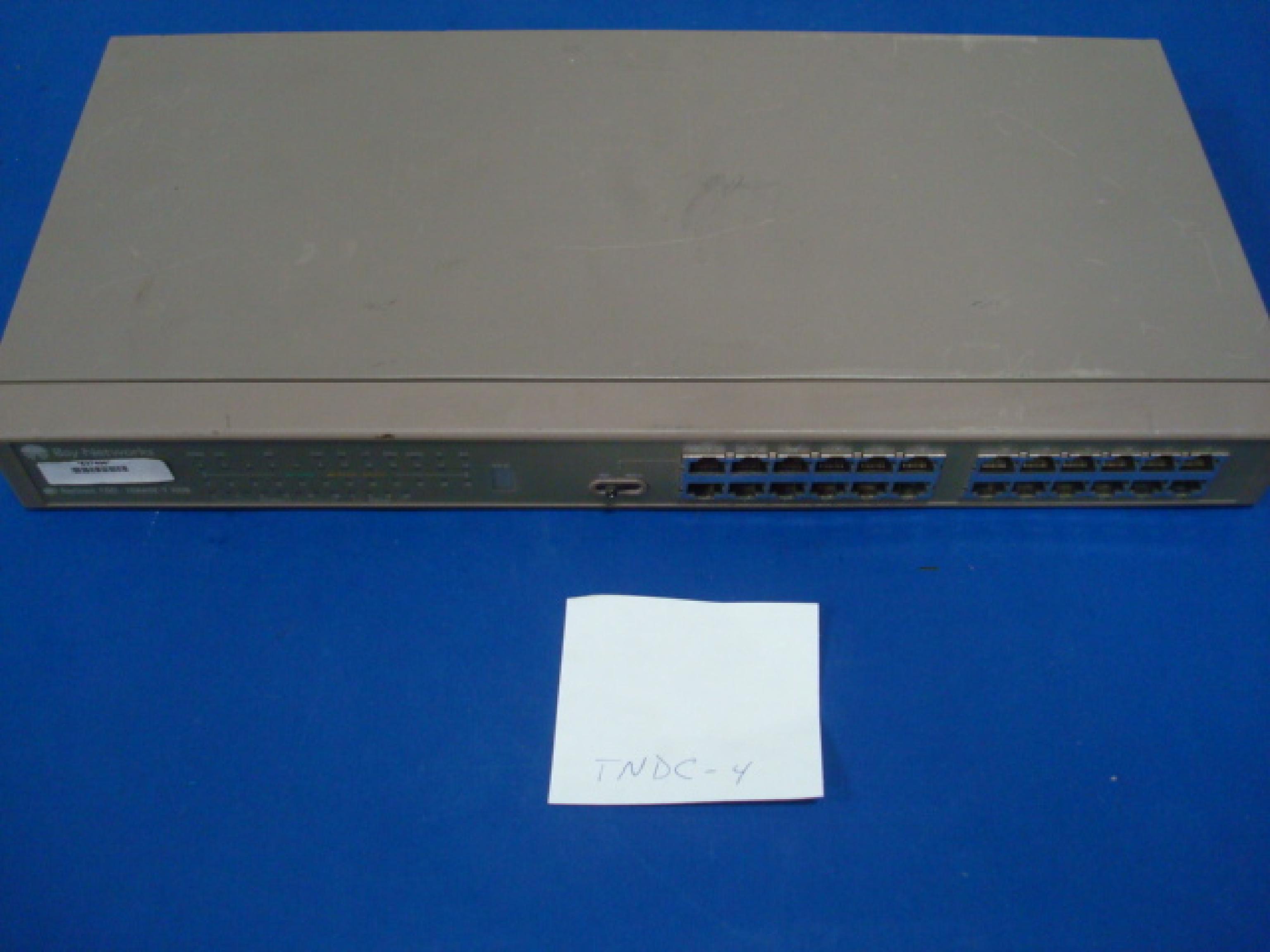 BAY NETWORKS NORTEL BAYSTACK 150 24PORT 10BASE-T HUB ETHERNET 10BT