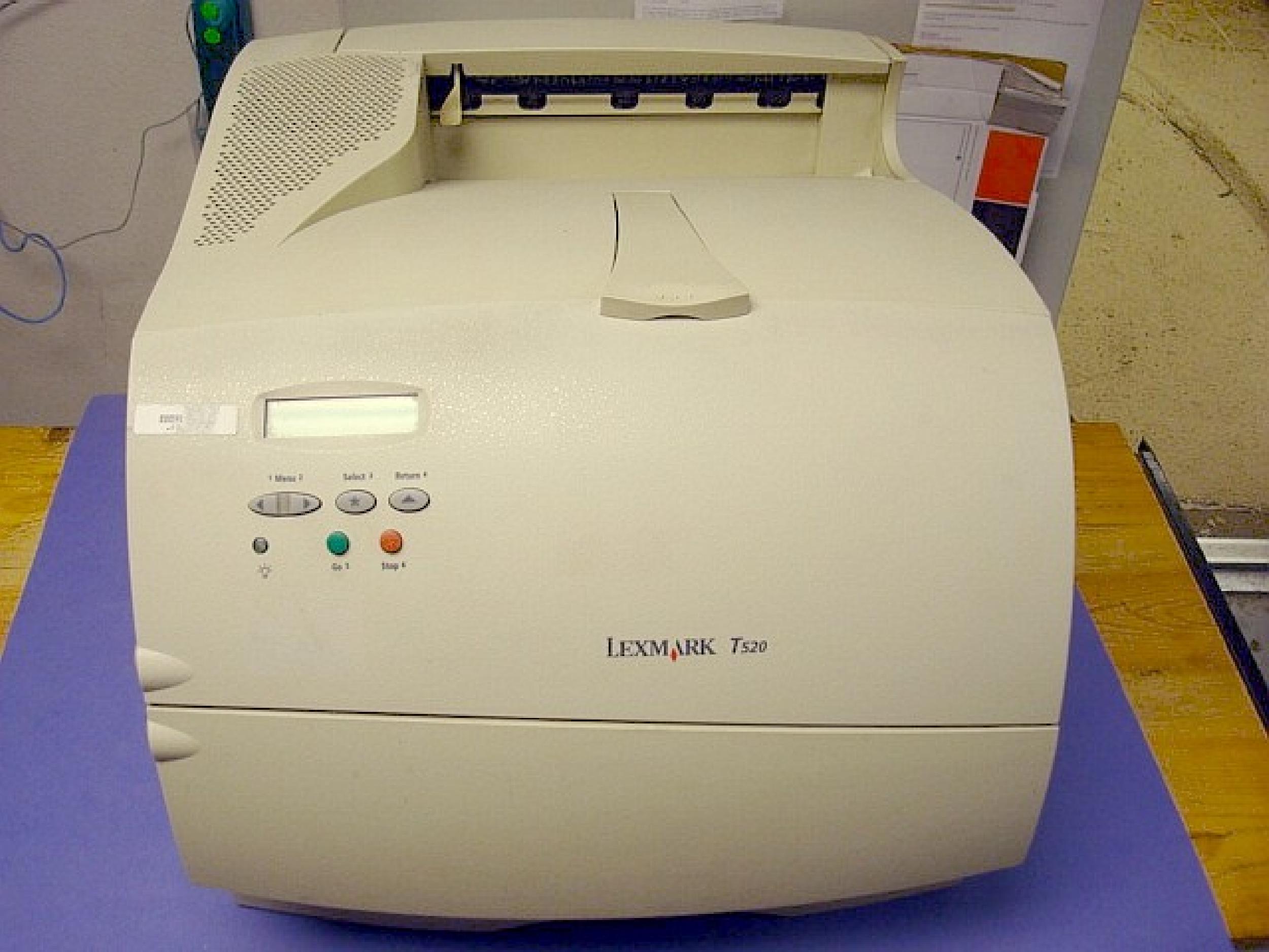 LEXMARK / IBM T520 FOR PARTS ONLY OPTRA T520 4520-002 LASER PRINTER PARALLEL INTERFACE