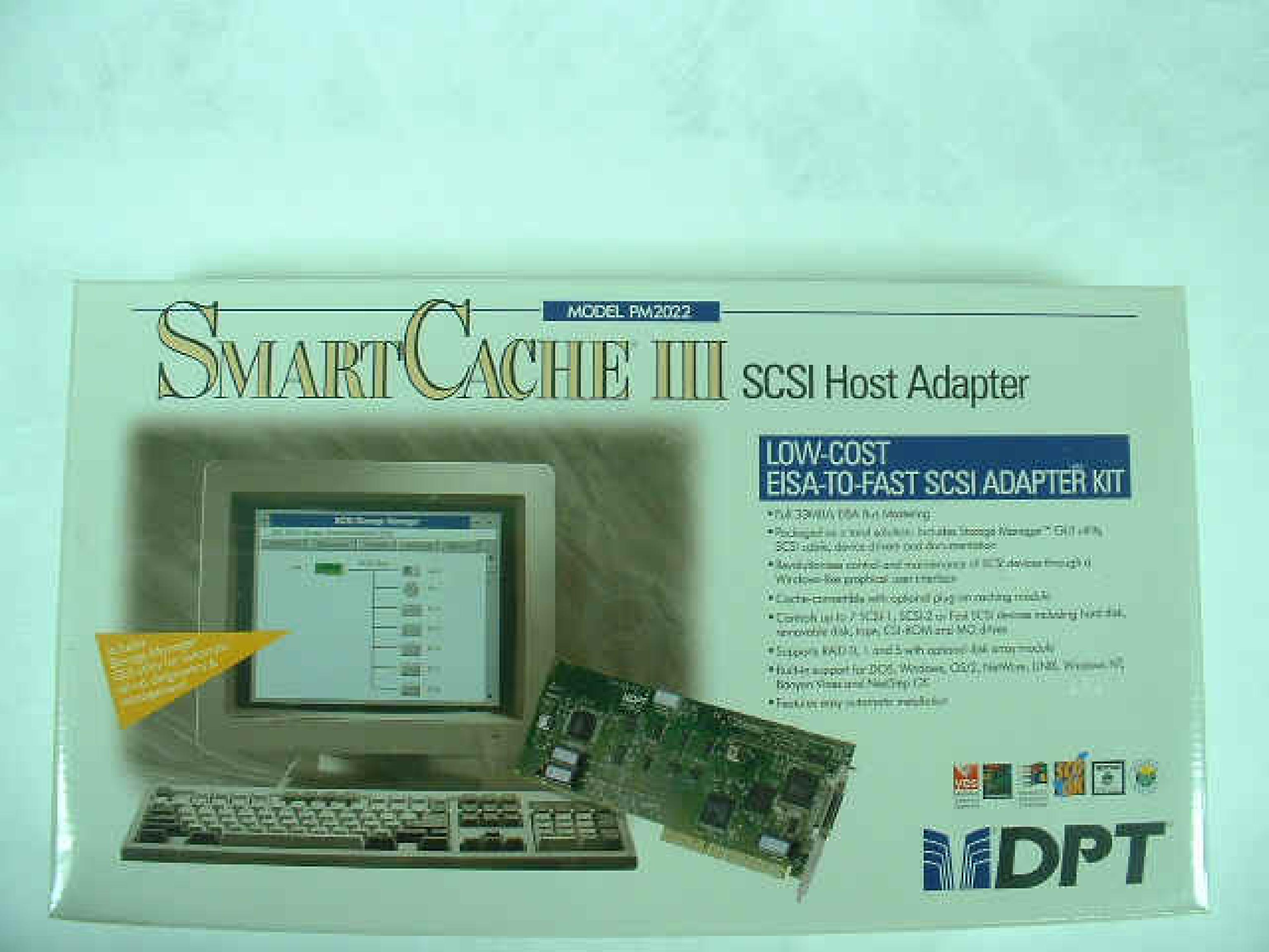 DPT PM-2022/90 SMARTCACHE III EISA SCSI ADAPTER