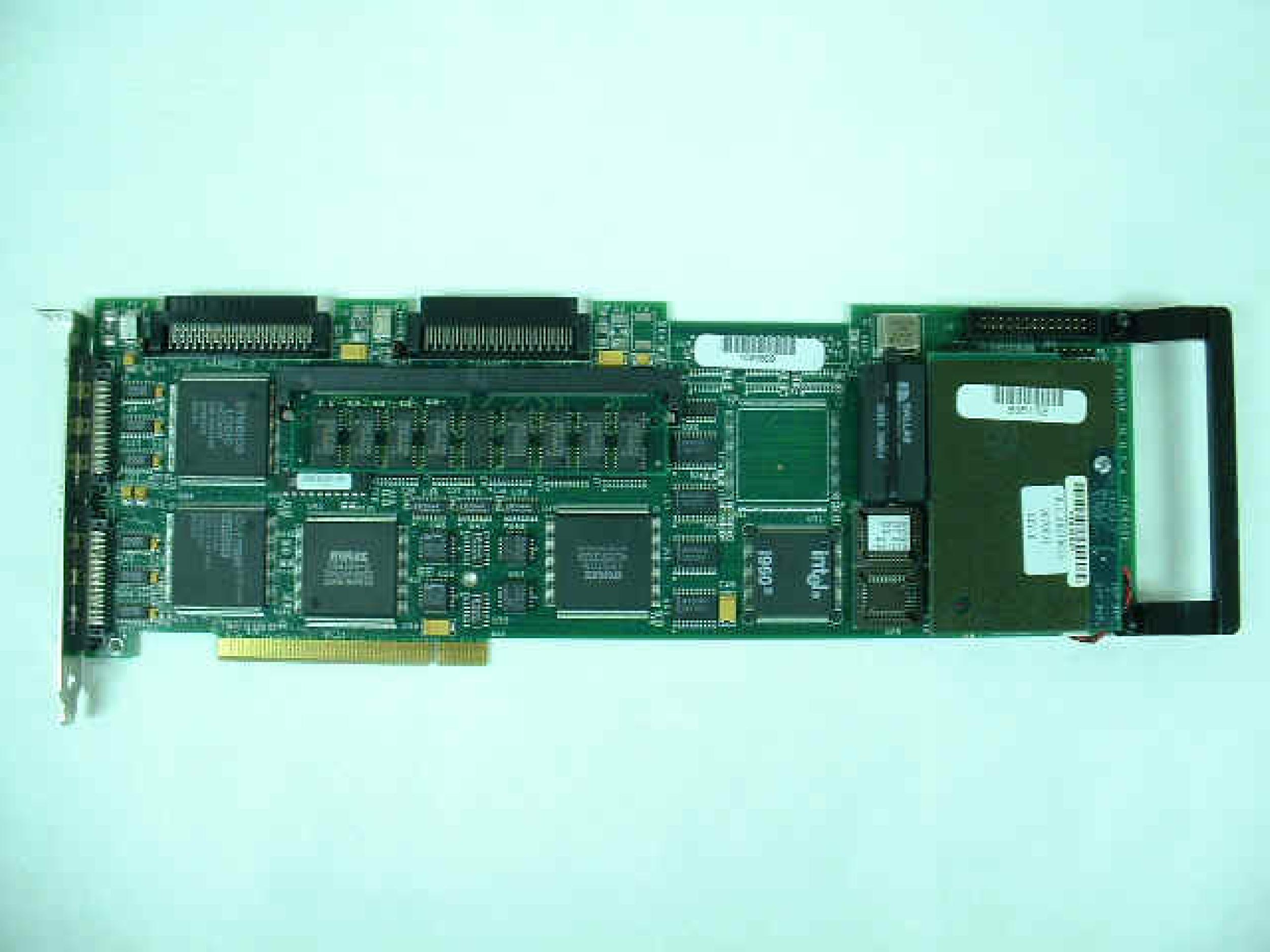 MYLEX DAC960PL PCI 2 CHANNEL RAID CONTROLLER OEM WITH BATTERY BACKUP MODULE