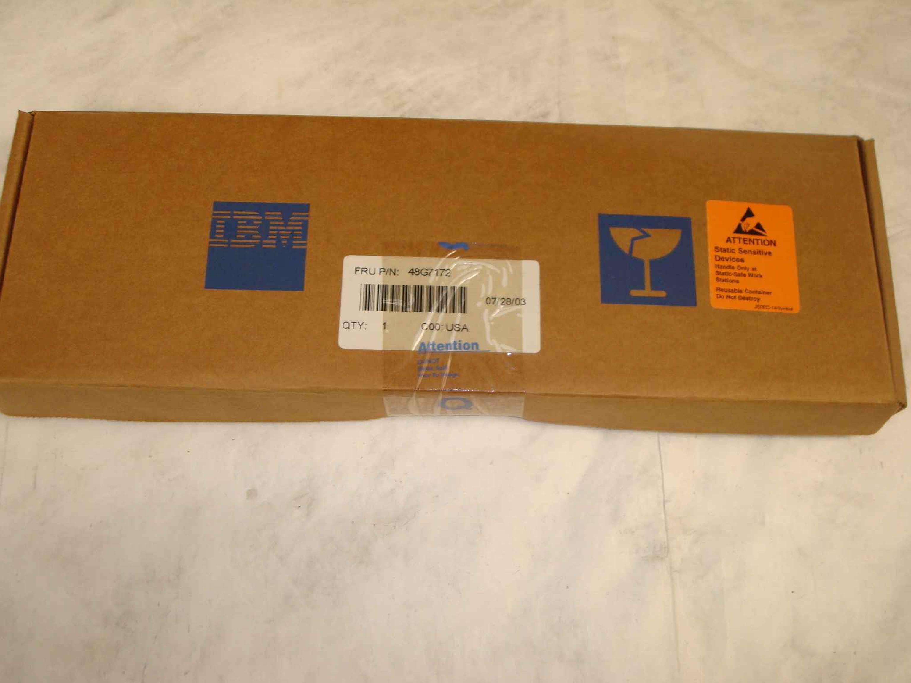 IBM 48G7172 SHORT MICROCHANNEL ETHERNET ADAPTER/A SHORT CARD WITH RPL