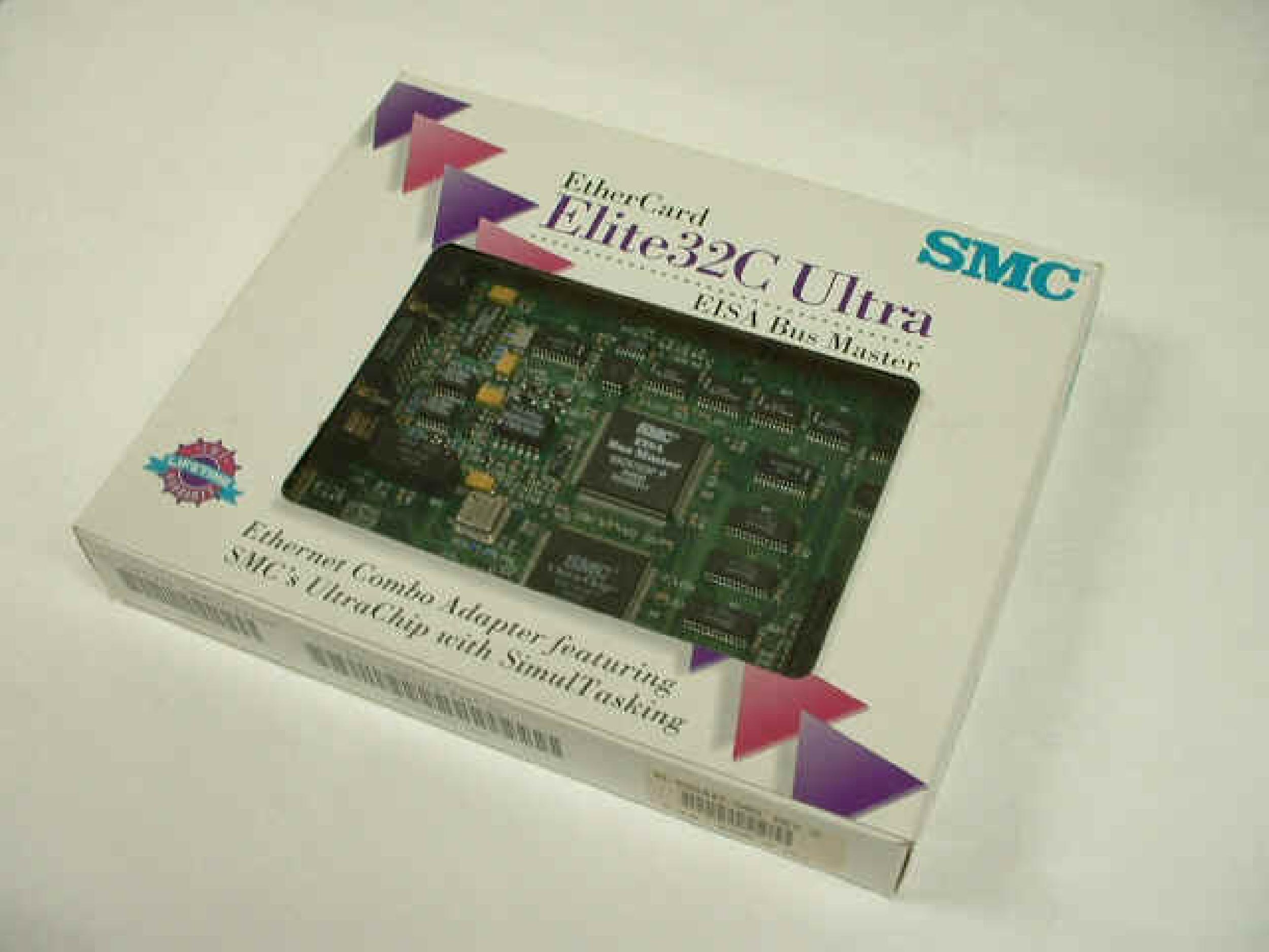 SMC / STANDARD MICROSYSTEMS CORPORATION 99-000891-000 ELITE32C ULTRA EISA BUS MASTER ETHERCARD