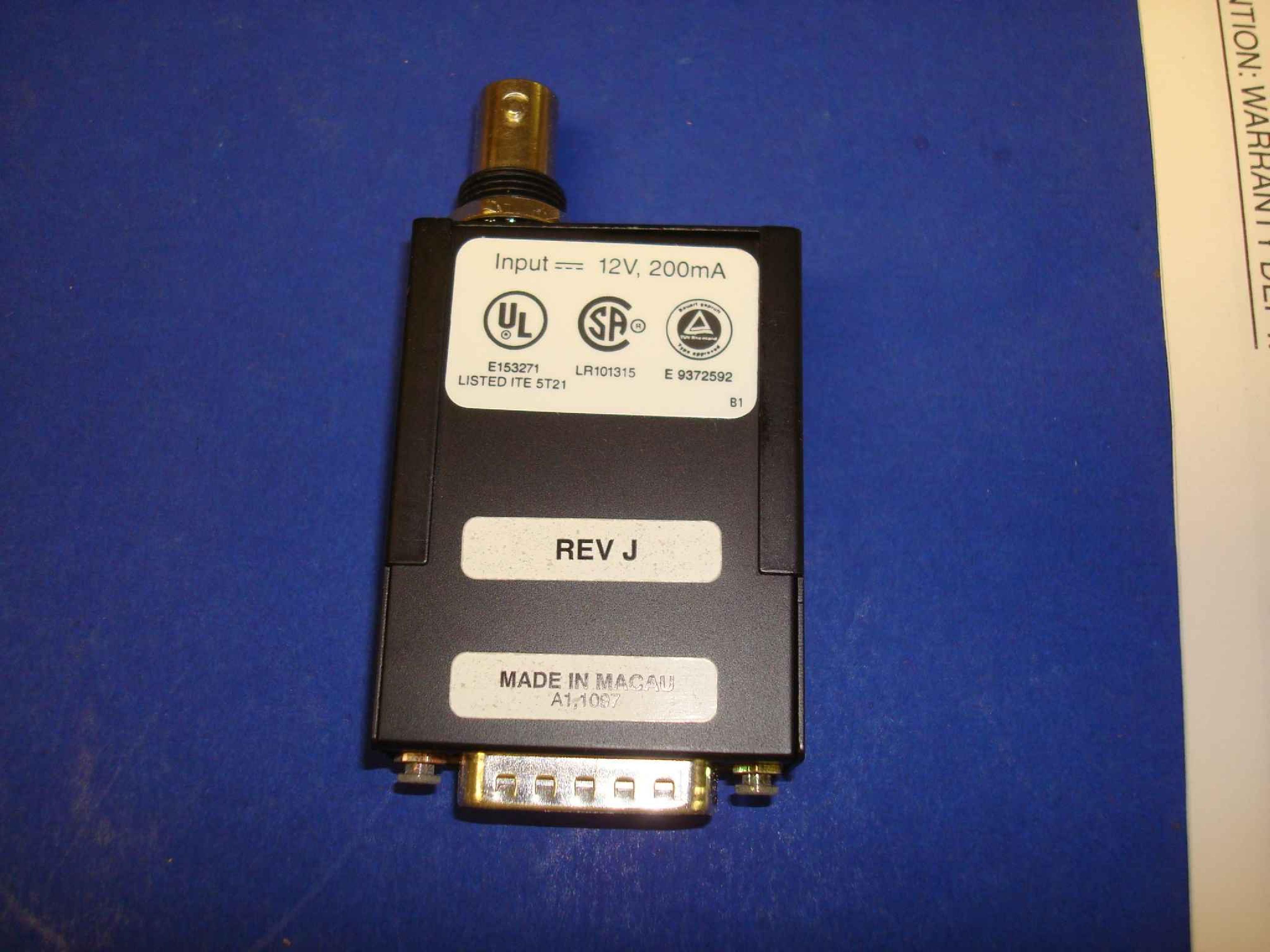 MILAN MIL-O5T ETHERNET THIN COAX 10BASE2 TRANSCEIVER MICRO MAU