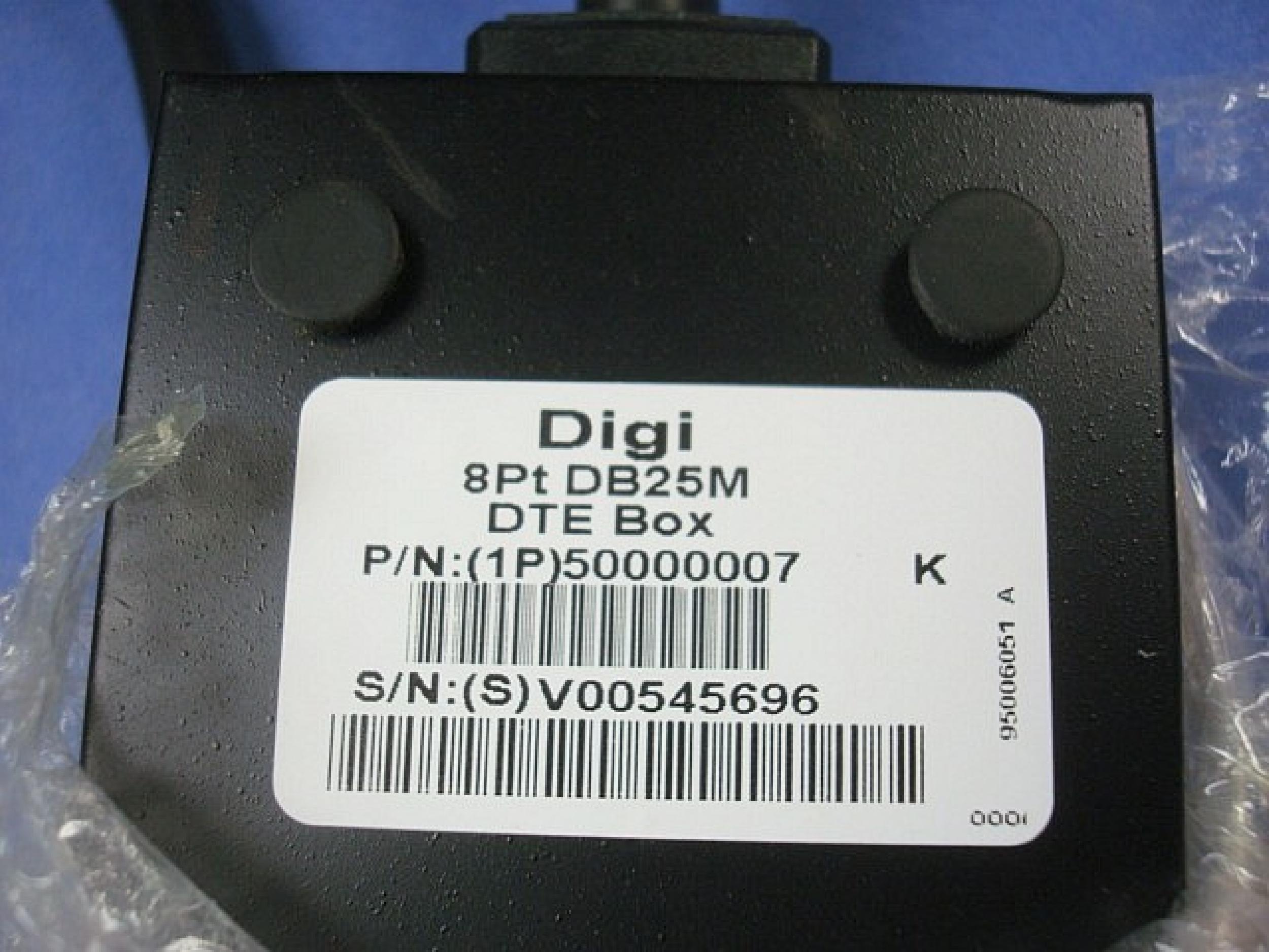 DIGI INTERNATIONAL FTDIGI1 8 PORT SERIAL I/O BOX DB25 MALE DTE BOX