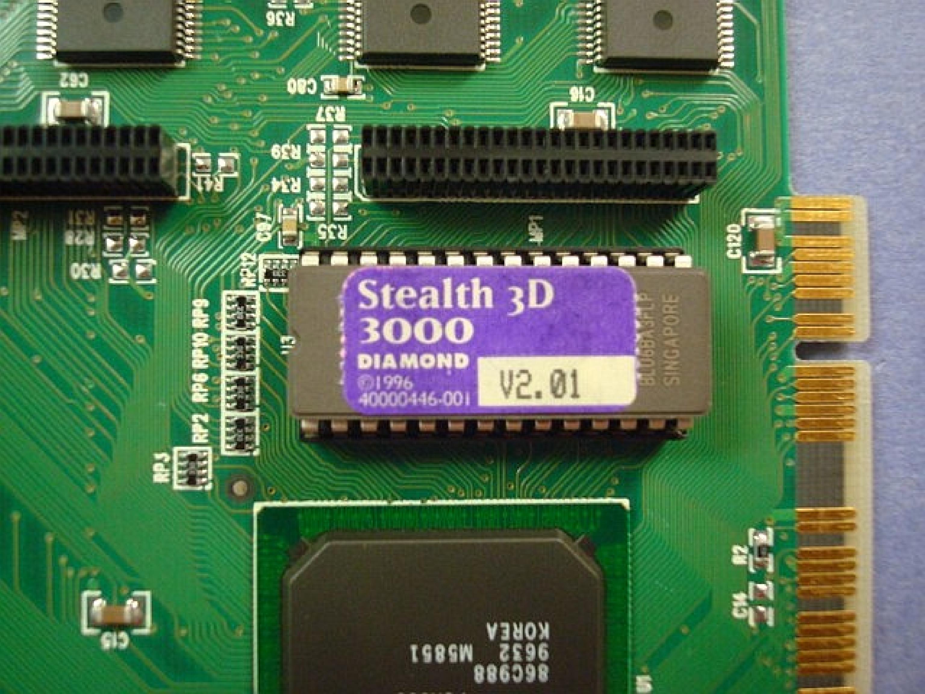 DIAMOND FTUPCI30208 STEALTH 3D 3000 PCI