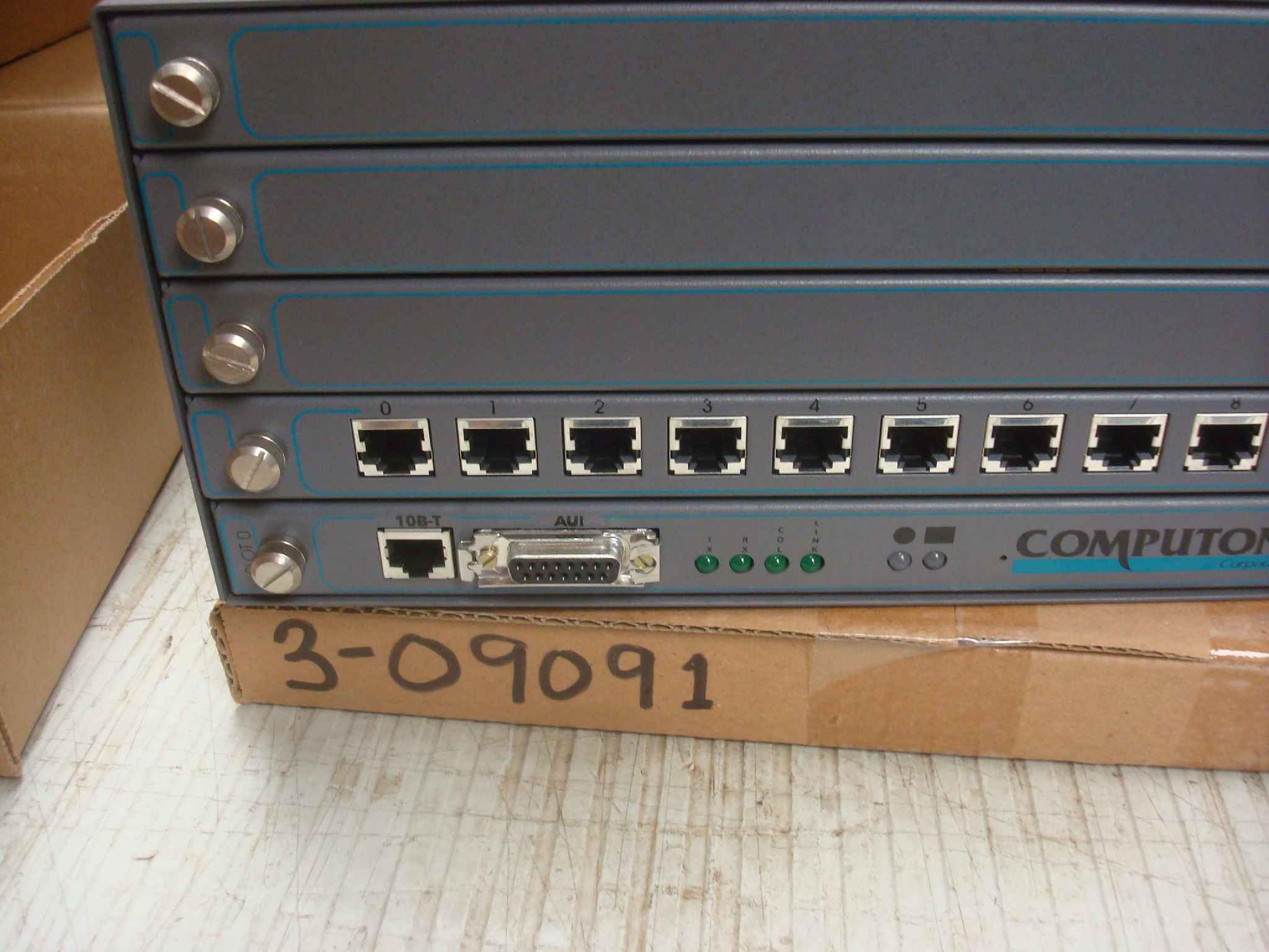 COMPUTONE RAS2000-16 RAS2000 POWERRACK 16PORT RJ45 RACK ETHERNET COMMUNICATIONS SERVER