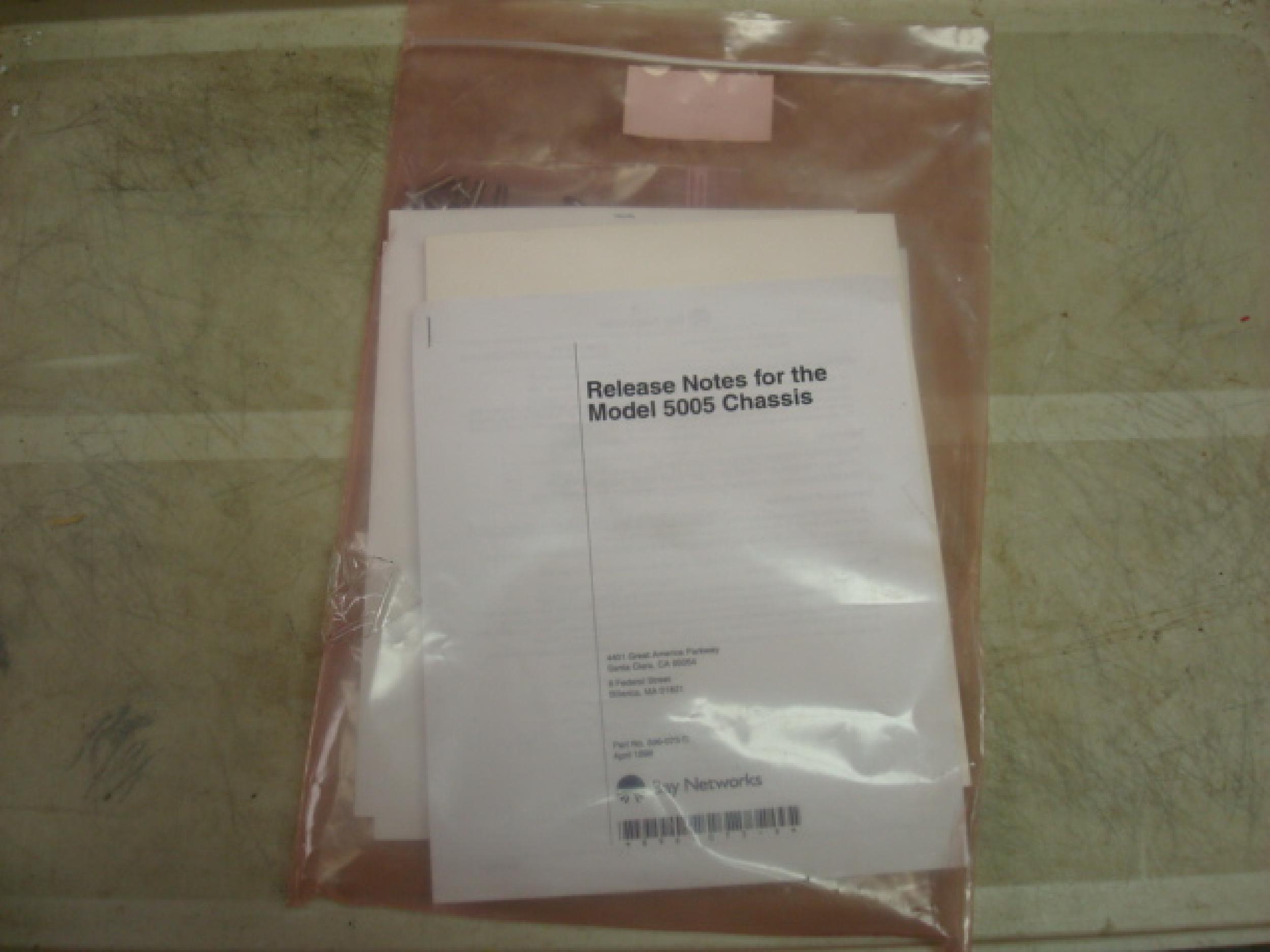 BAY NETWORKS NORTEL MODEL 5005 5005BH CHASSIS