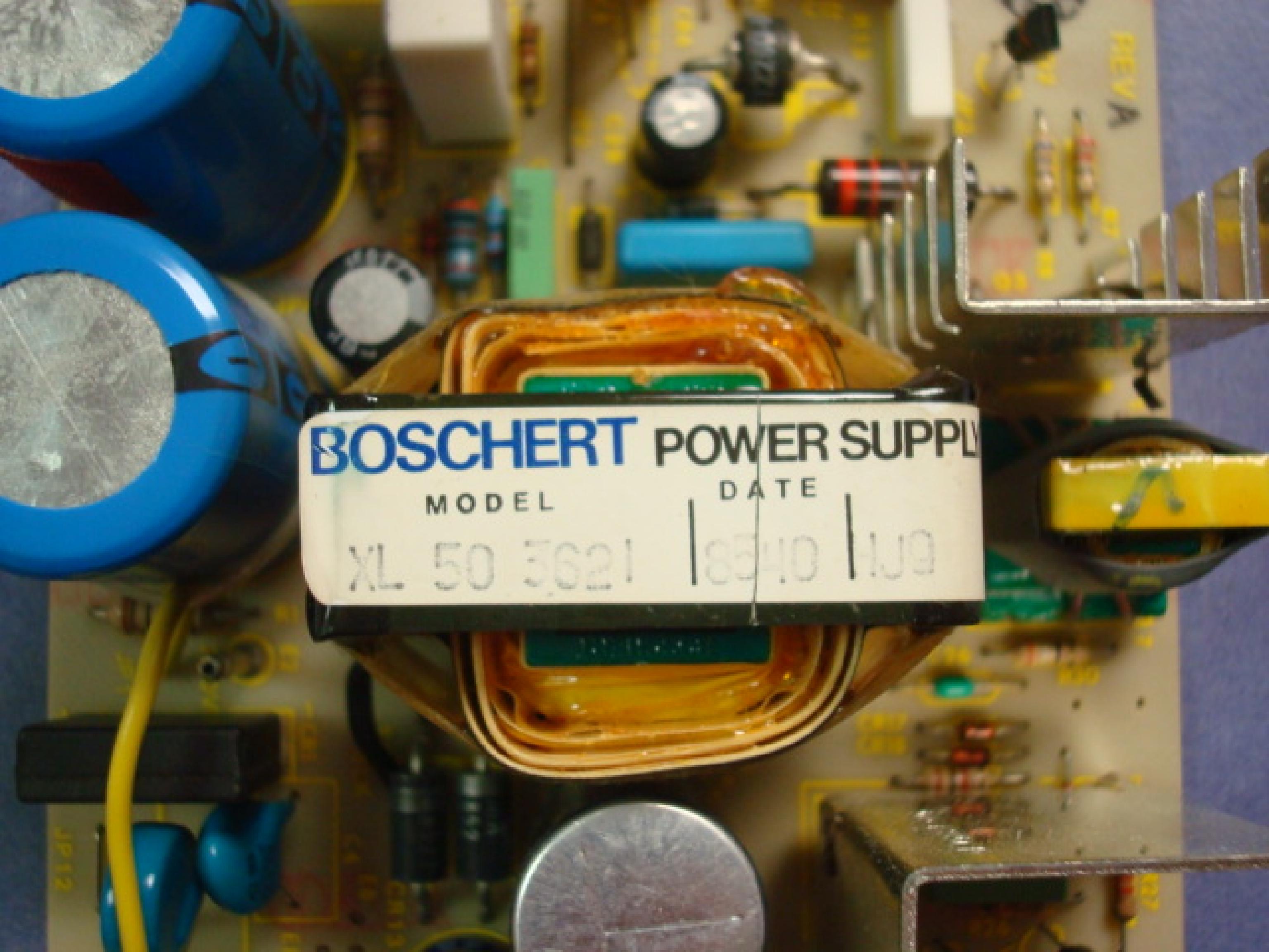 BOSCHERT XL50 3621 POWER SUPPLY