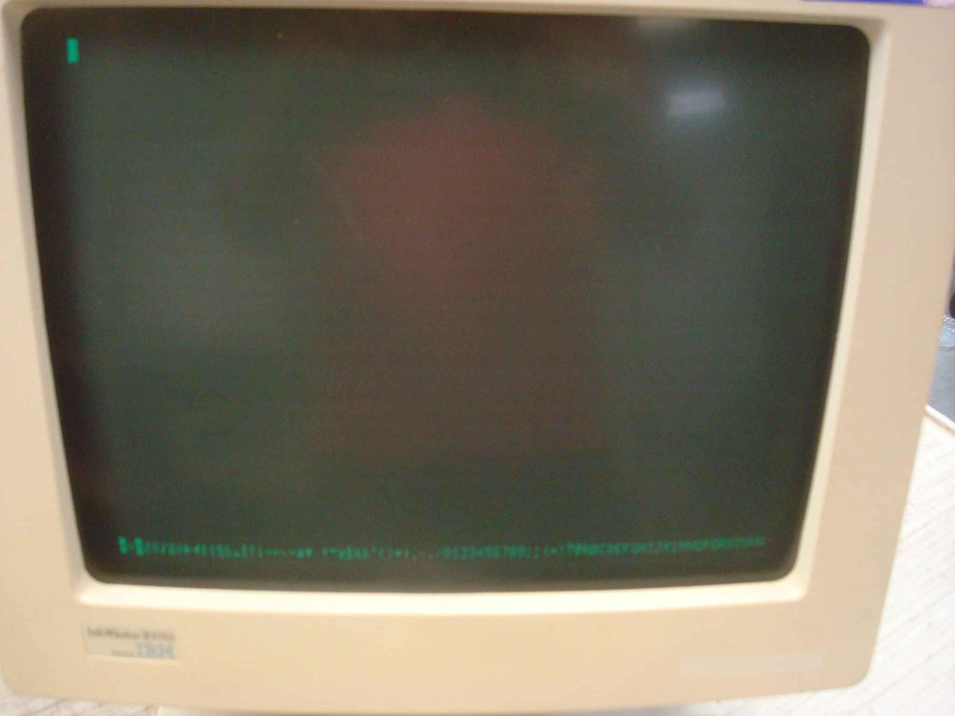 IBM 3153 INFOWINDOW II 3153 TERMINAL