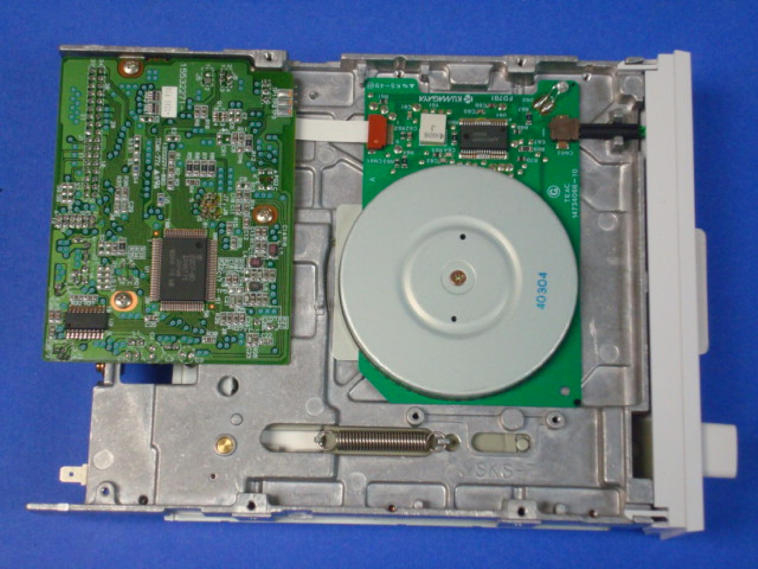 TEAC FD-505 DUAL FLOPPY DRIVE 5.25 1.2MB AND 3.5 1.44MB DSHD COMBO