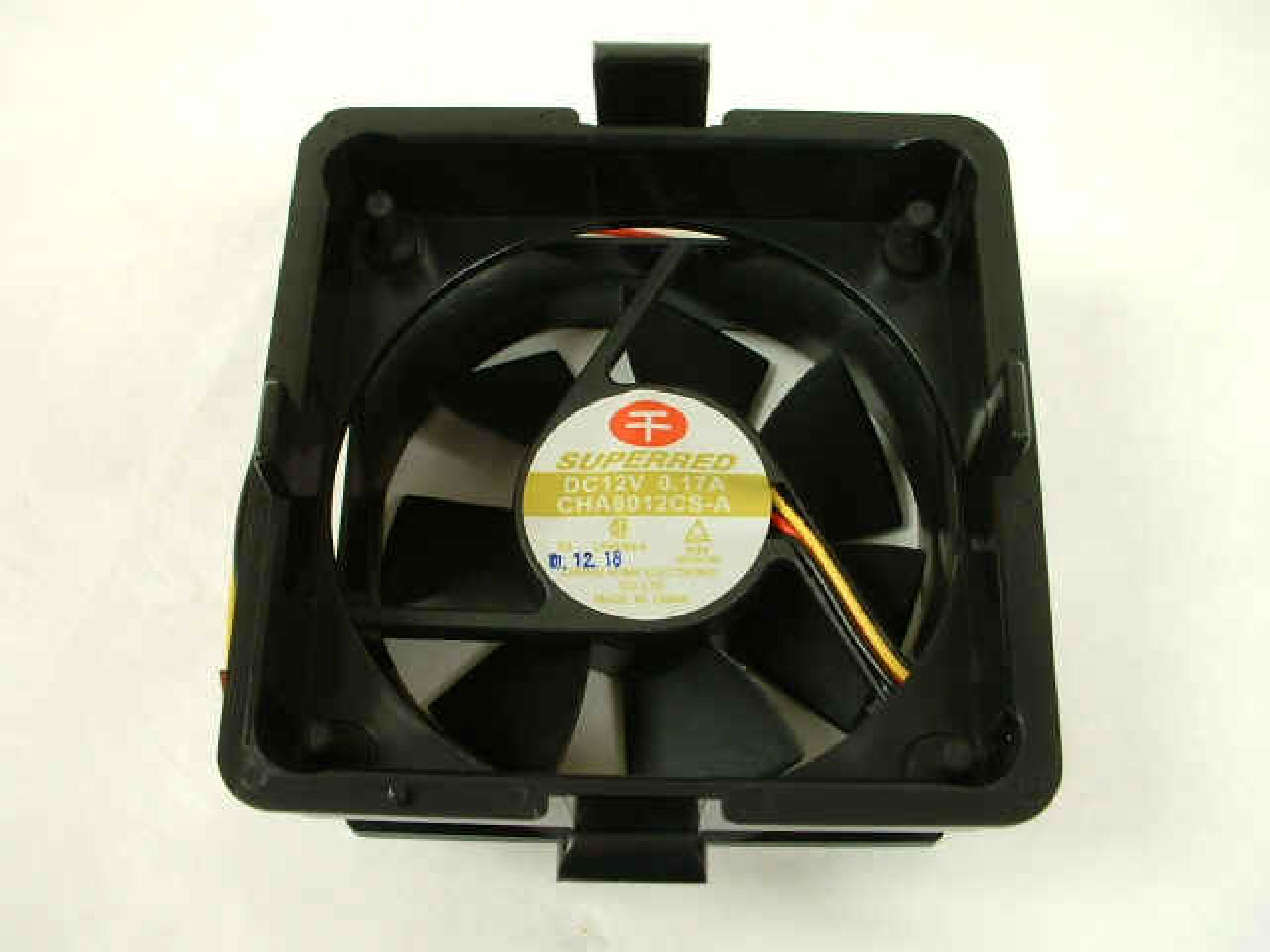 SUPERRED CHA8012CS-A FAN DC12V 0.17A 80MM X 80MM X 28MM 3.35 X 3.35 X 1 INCH