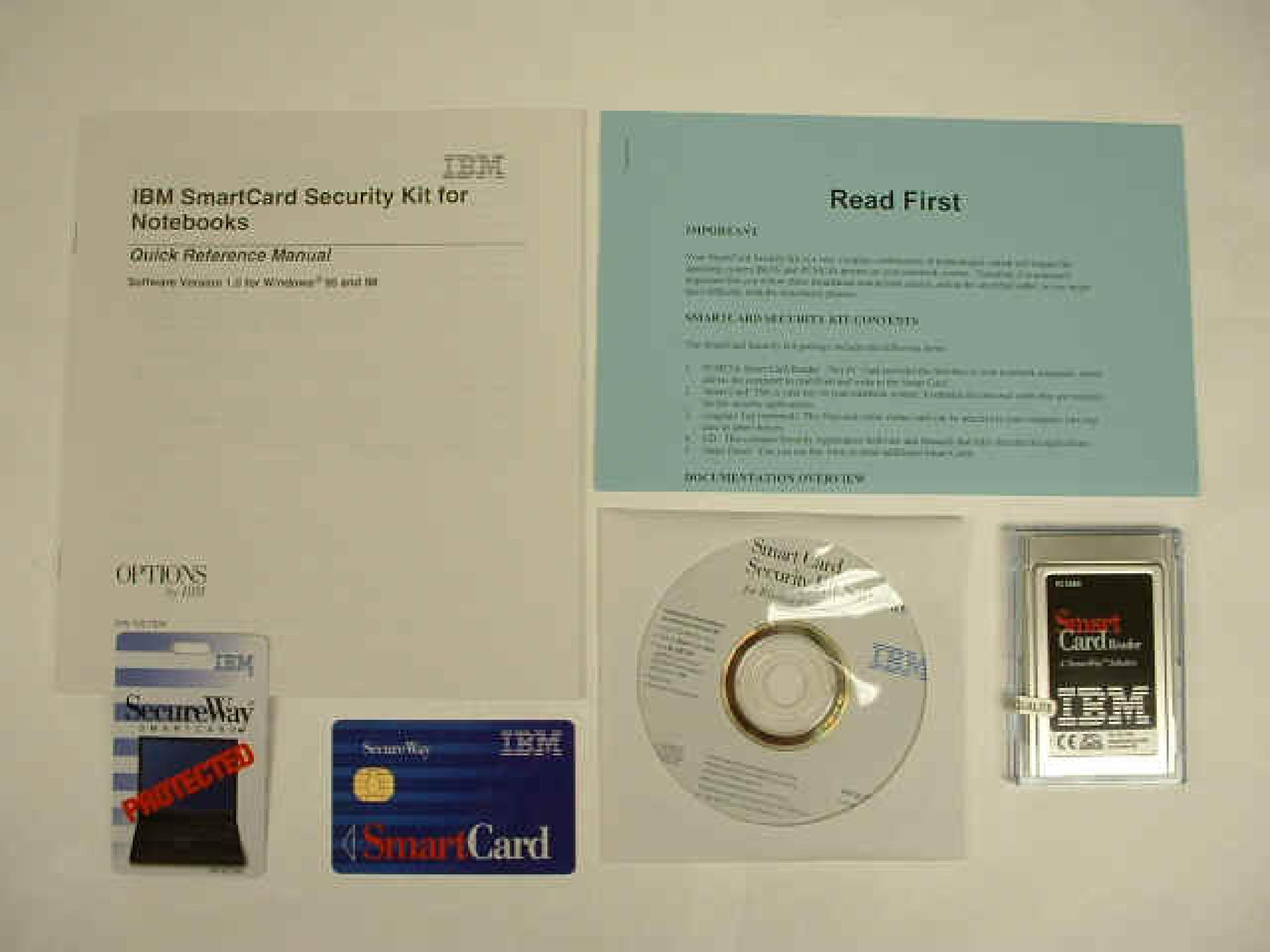 IBM 10L7333 SMART CARD SECURITY KIT