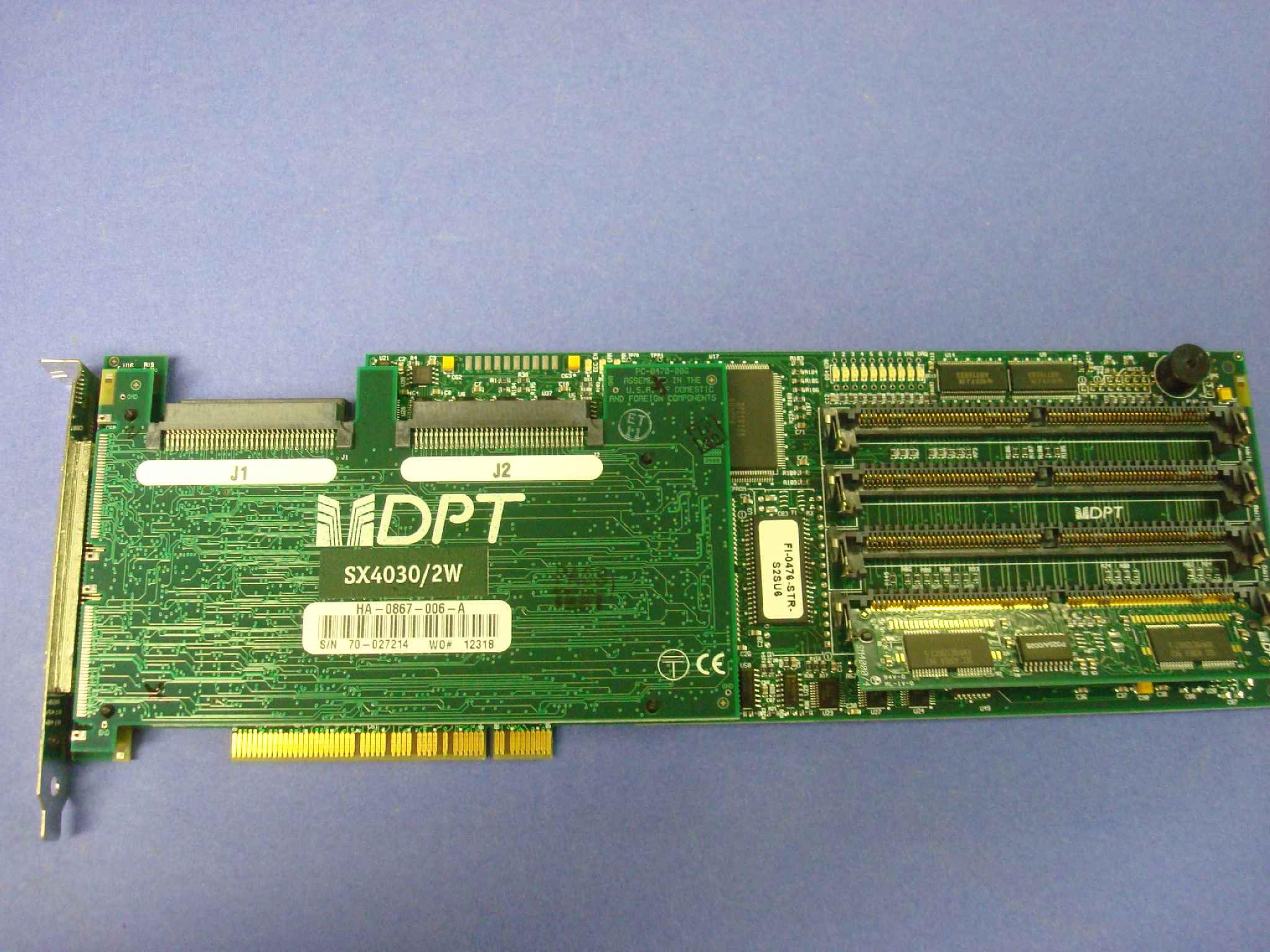 DPT PM3334W PCI RAID CONTROLLER WIDE SCSI