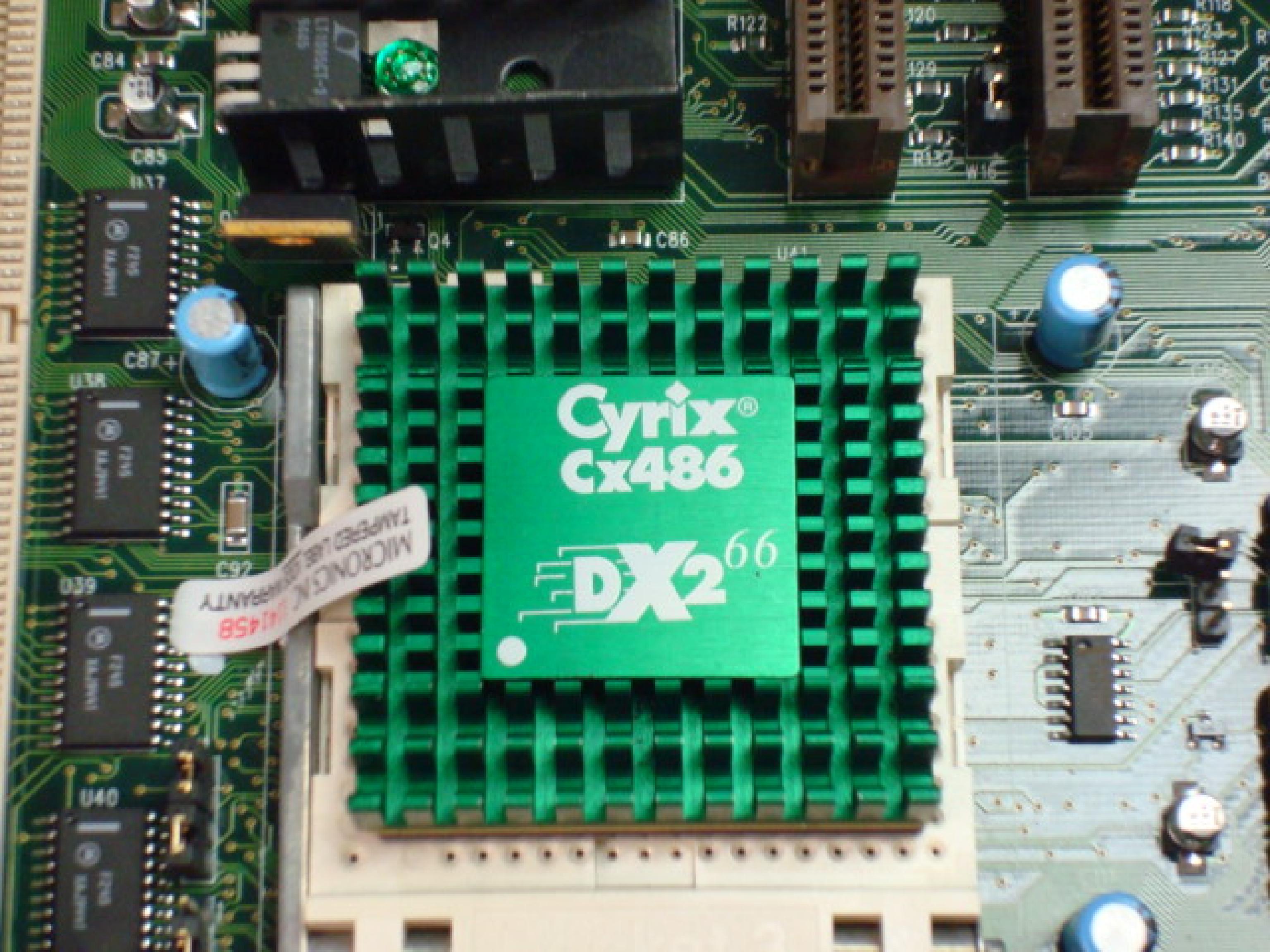 MICRONICS 09-00192-24 C2 SYSTEMBOARD 7 ISA, 2 VLB CYRIX CX486 DX266 2 SERIAL, 1 PARALLEL, 2 IDE, 1 FLOPPY, AT STYLE MOTHERBOARD