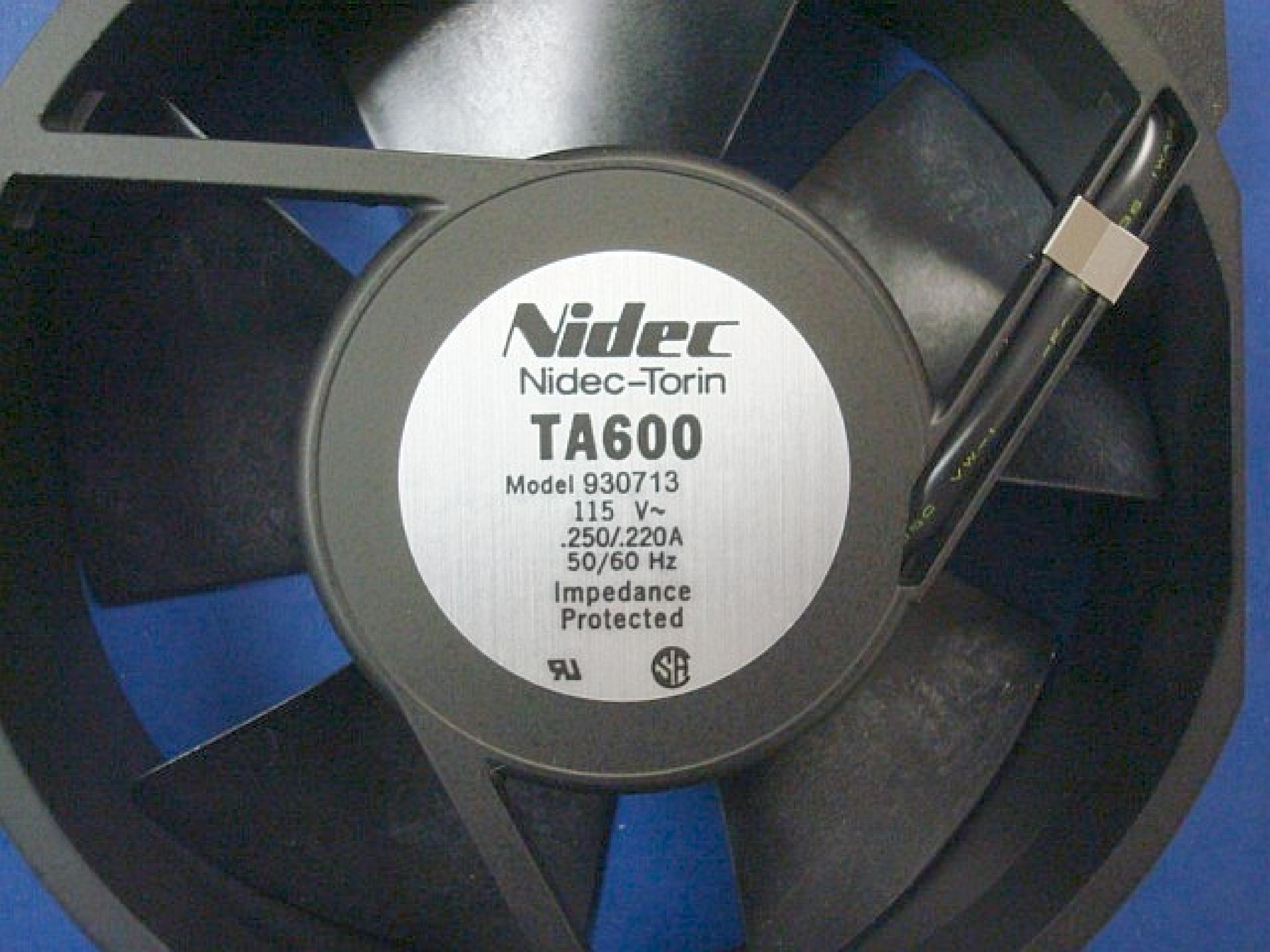 NIDEC 930713 FAN 115 V TO 130 V AC