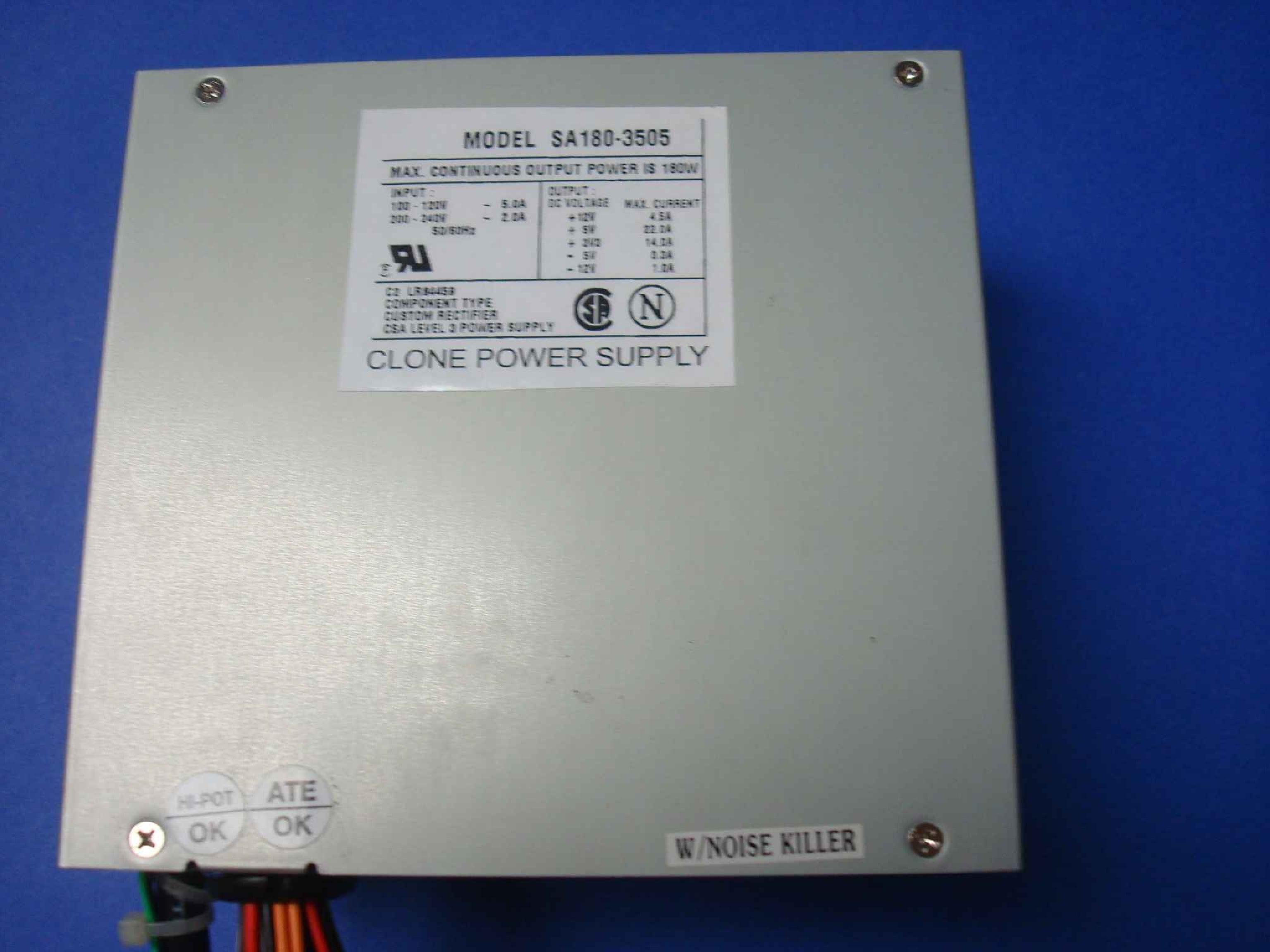 DEC / DIGITAL EQUIPMENT CORPORATION 30-44170-01-CLONE CLONE POWER SUPPLY