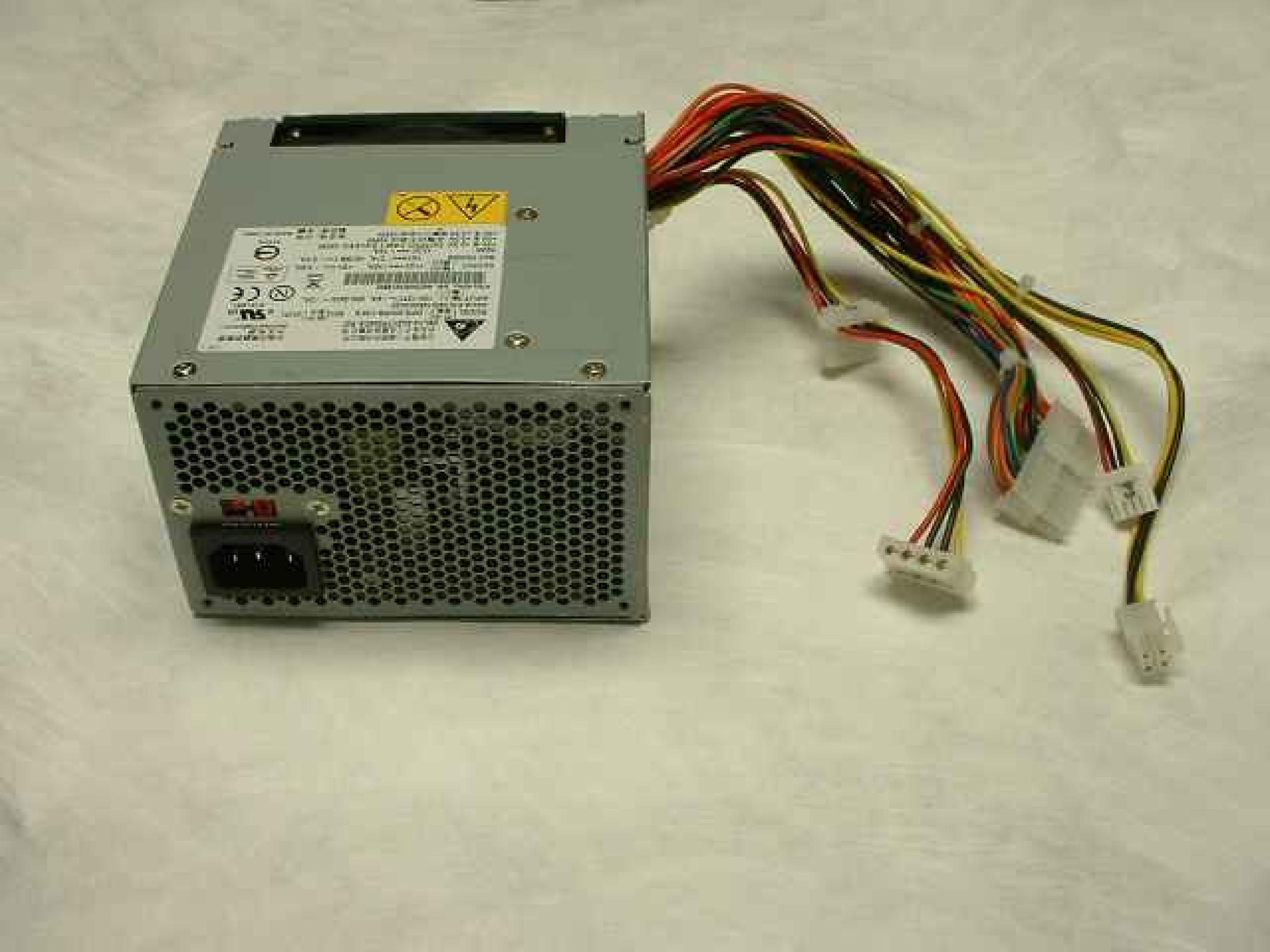 DELTA ELECTRONICS DPS-200PB-138 E 200W ATX POWER SUPPLY, 8 INCH 20PIN ATX,12 INCH P4 CONNECTOR, 2 MOLEX, 1 FLOPPY