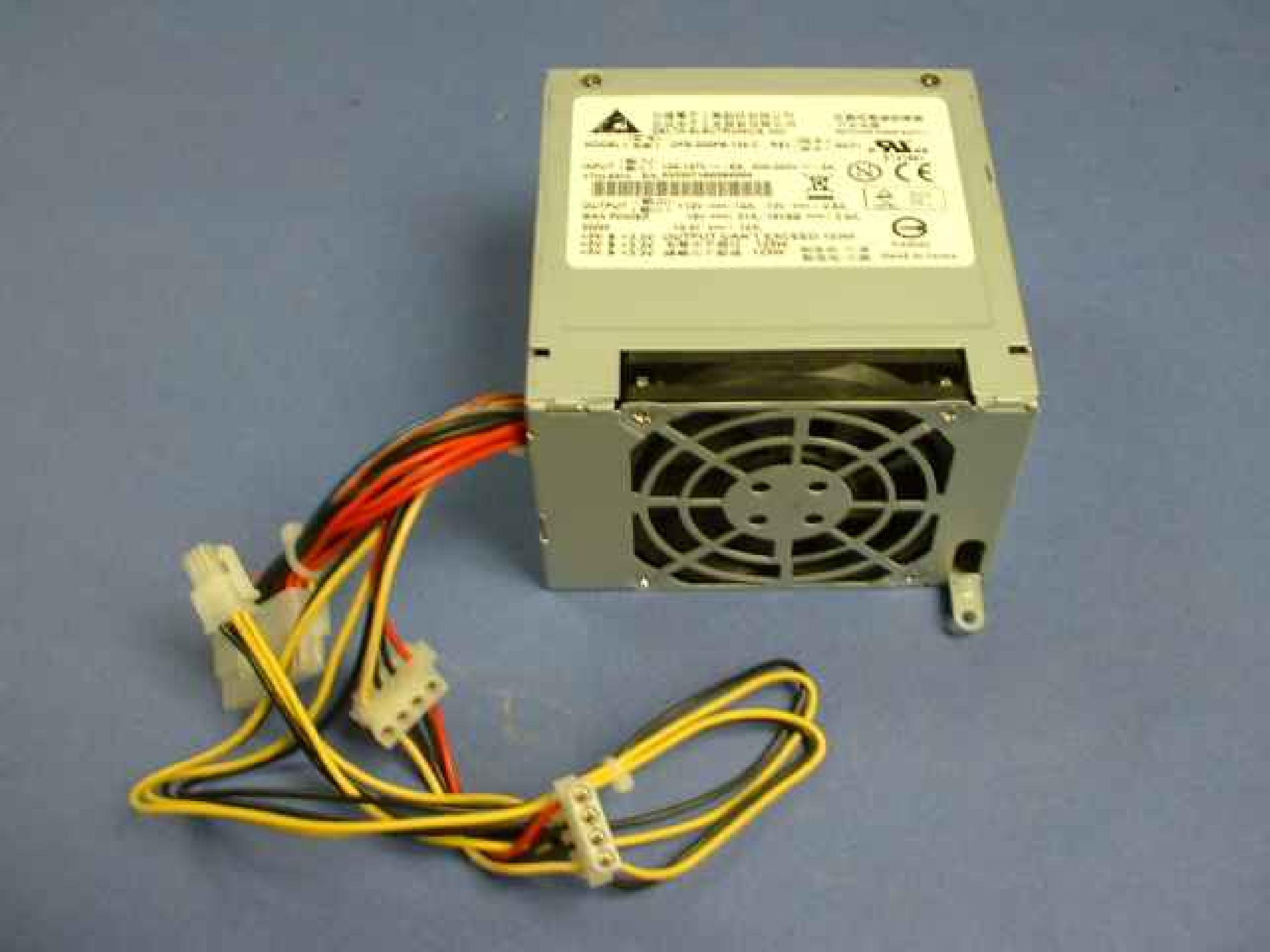 DELTA ELECTRONICS DPS-200PB-138 C 200W ATX POWER SUPPLY, 4 INCH 20PIN ATX, 20 INCH P4 CONNECTOR, 2 MOLEX