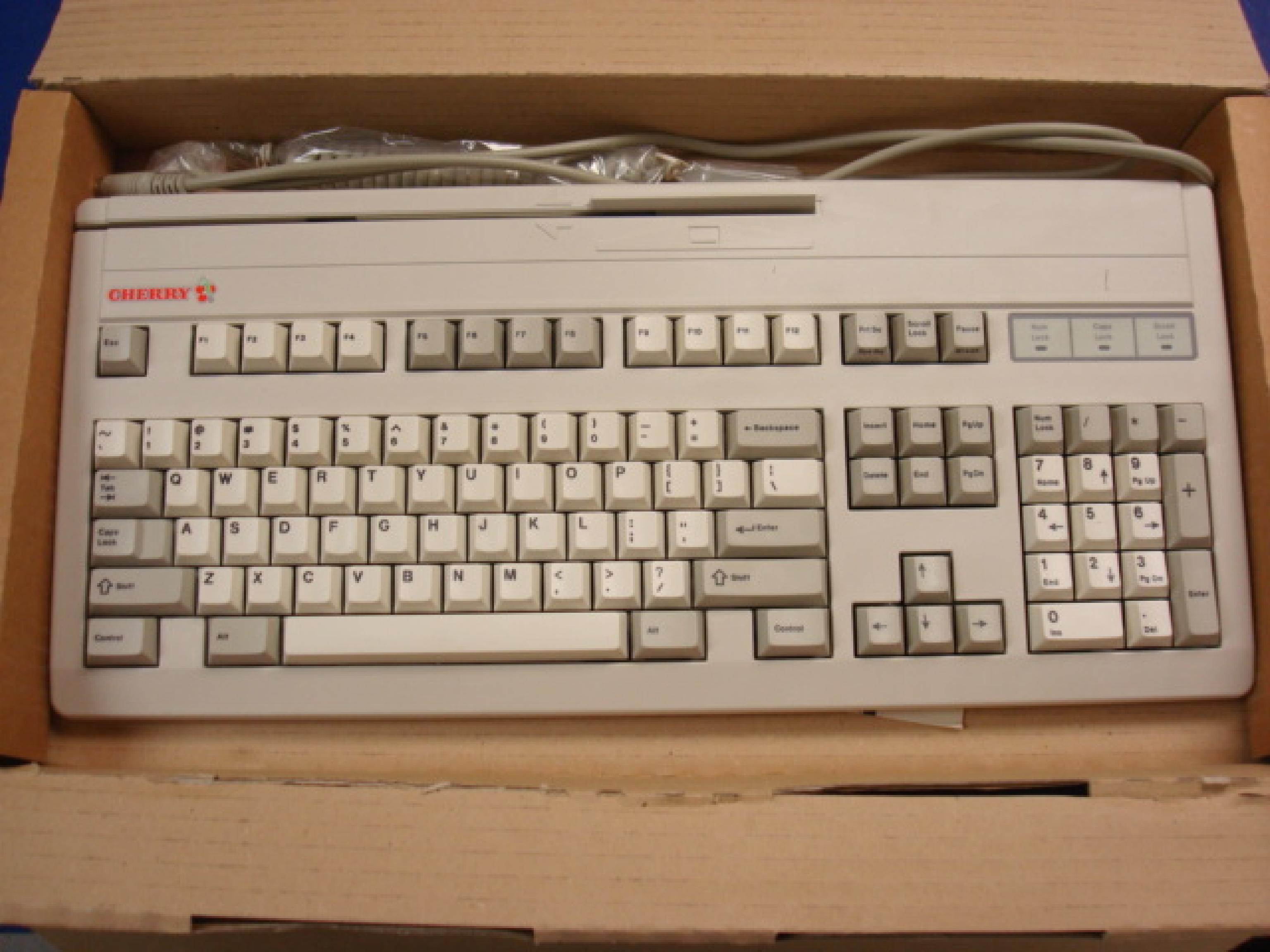 CHERRY G81-3100SPBUS/00 KEYBOARD WITH MAG SWIPE READER