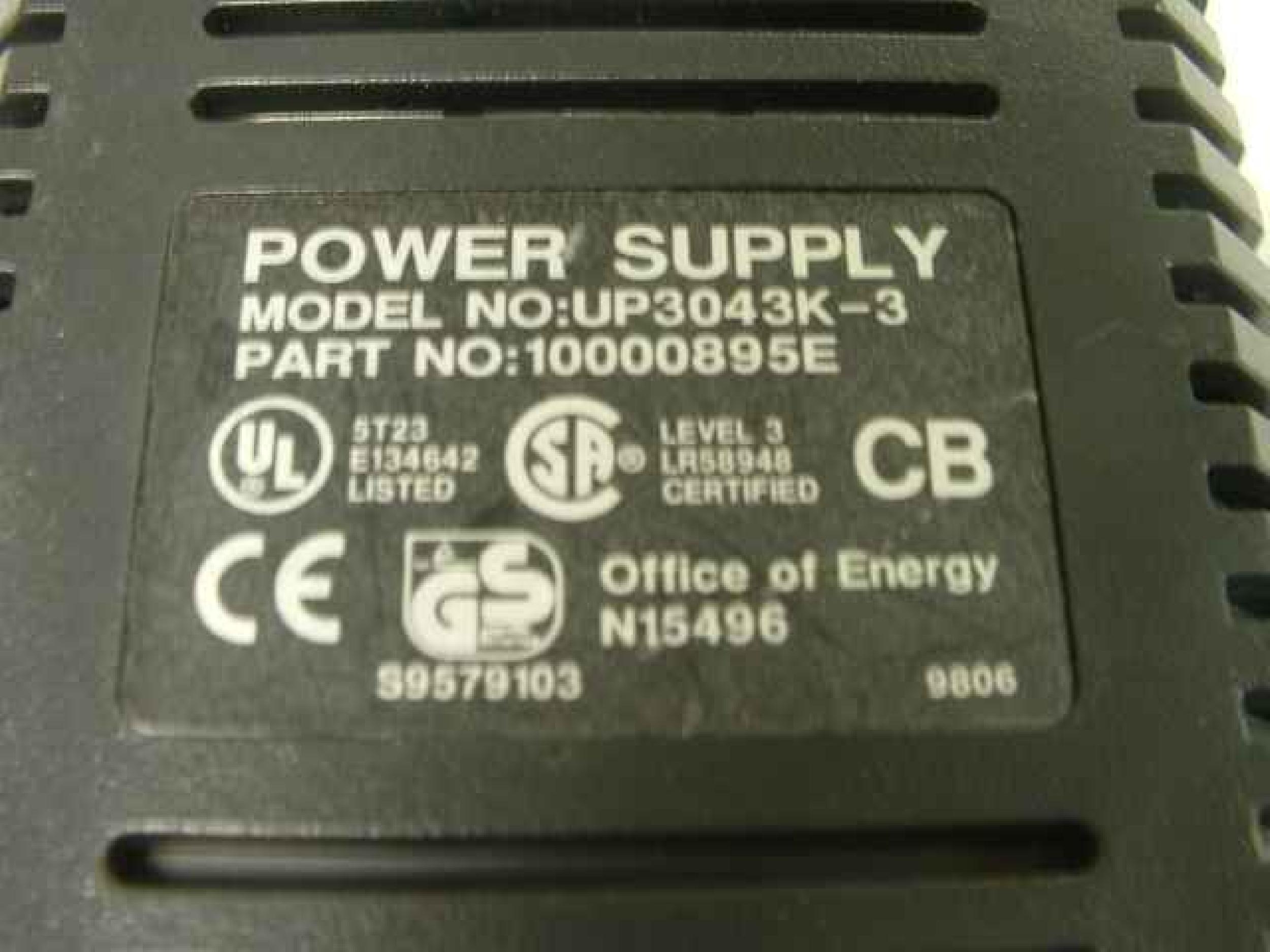 DIGI INTERNATIONAL UP3043K-3 POWER SUPPLY