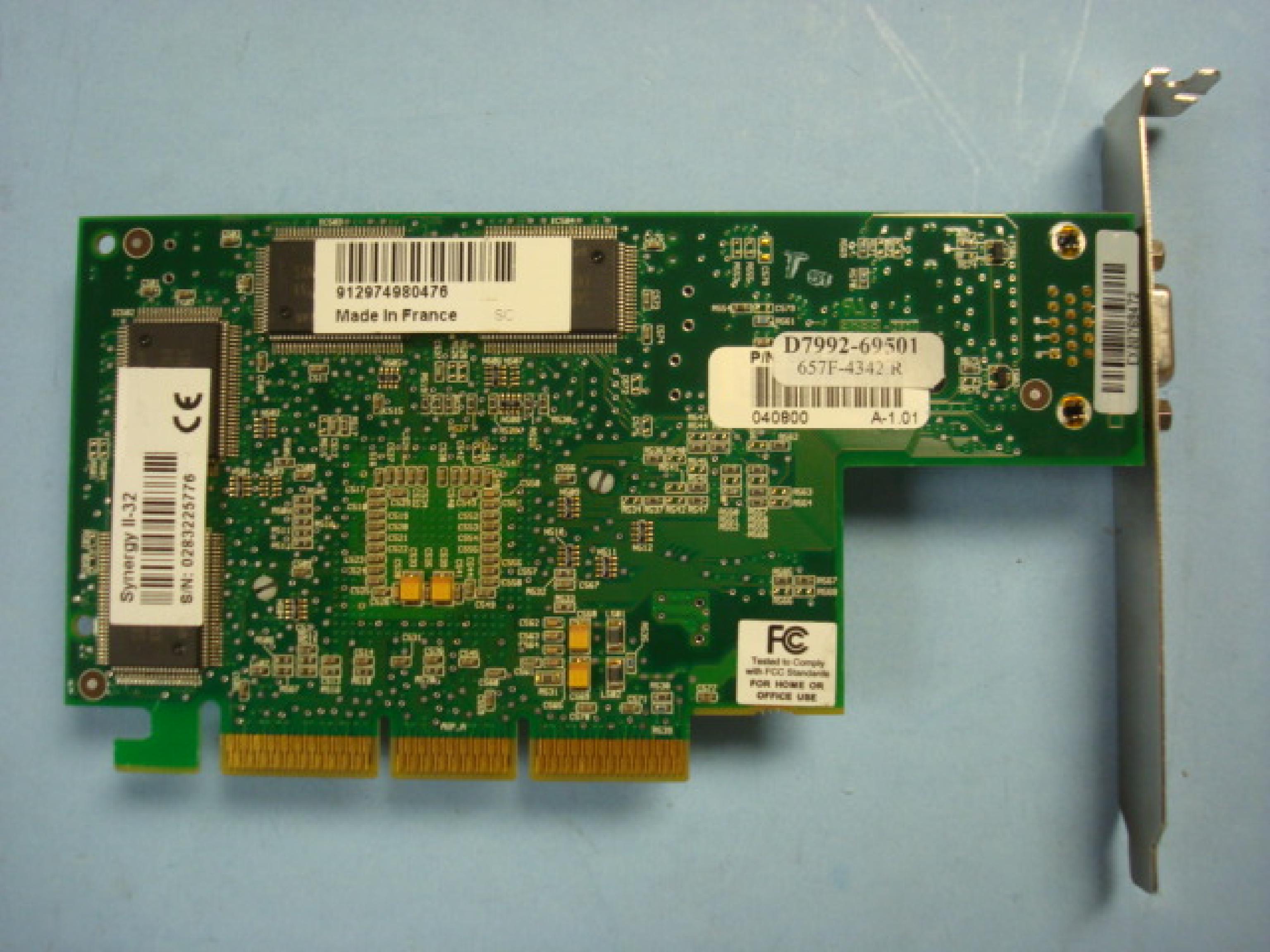 ELSA 657F-4420D 32MB AGP CARD