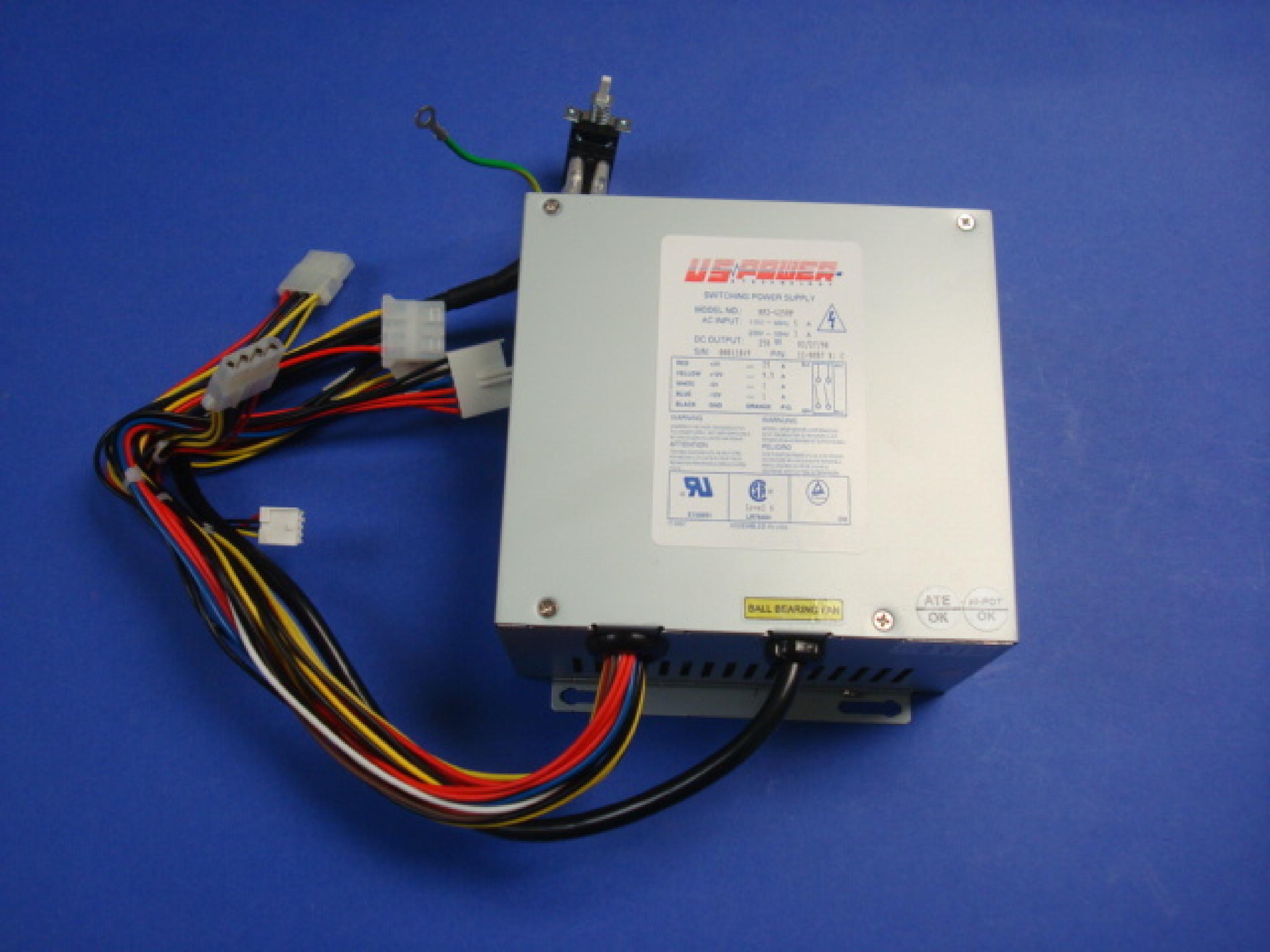 EMACS / ZIPPY / US POWER / CALIFORNIA PC PRODUCTS RP2-4250F-CLONE COMPATIBLE IN STOCK 250W AT POWER SUPPLY