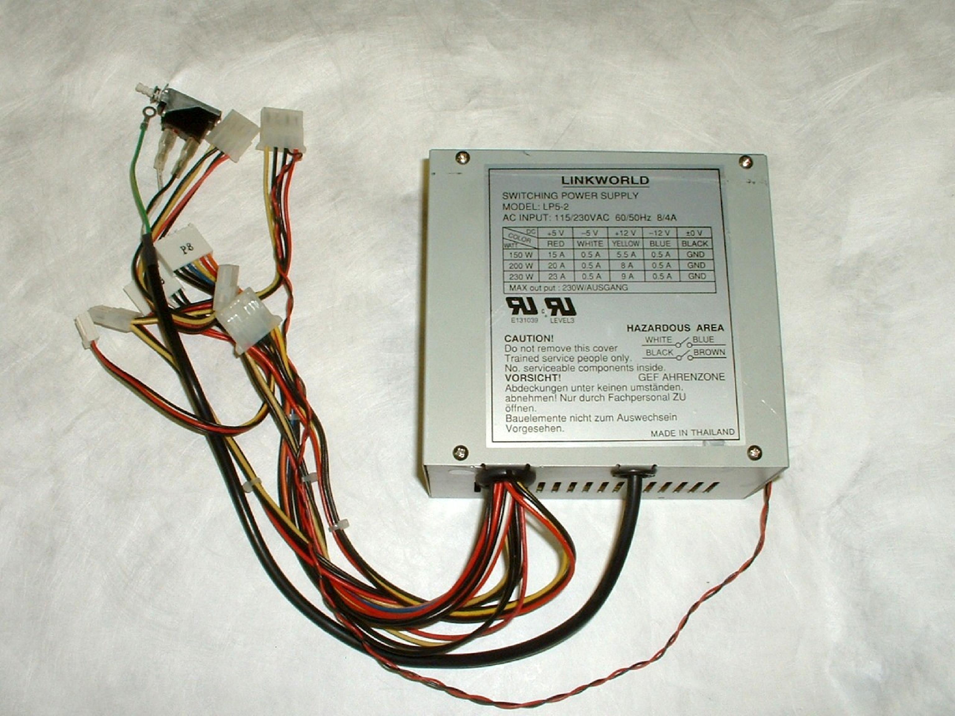 LINKWORLD LP5-2 COMPATIBLE IN STOCK 230W AT POWER SUPPLY WITH REMOTE SWITCH