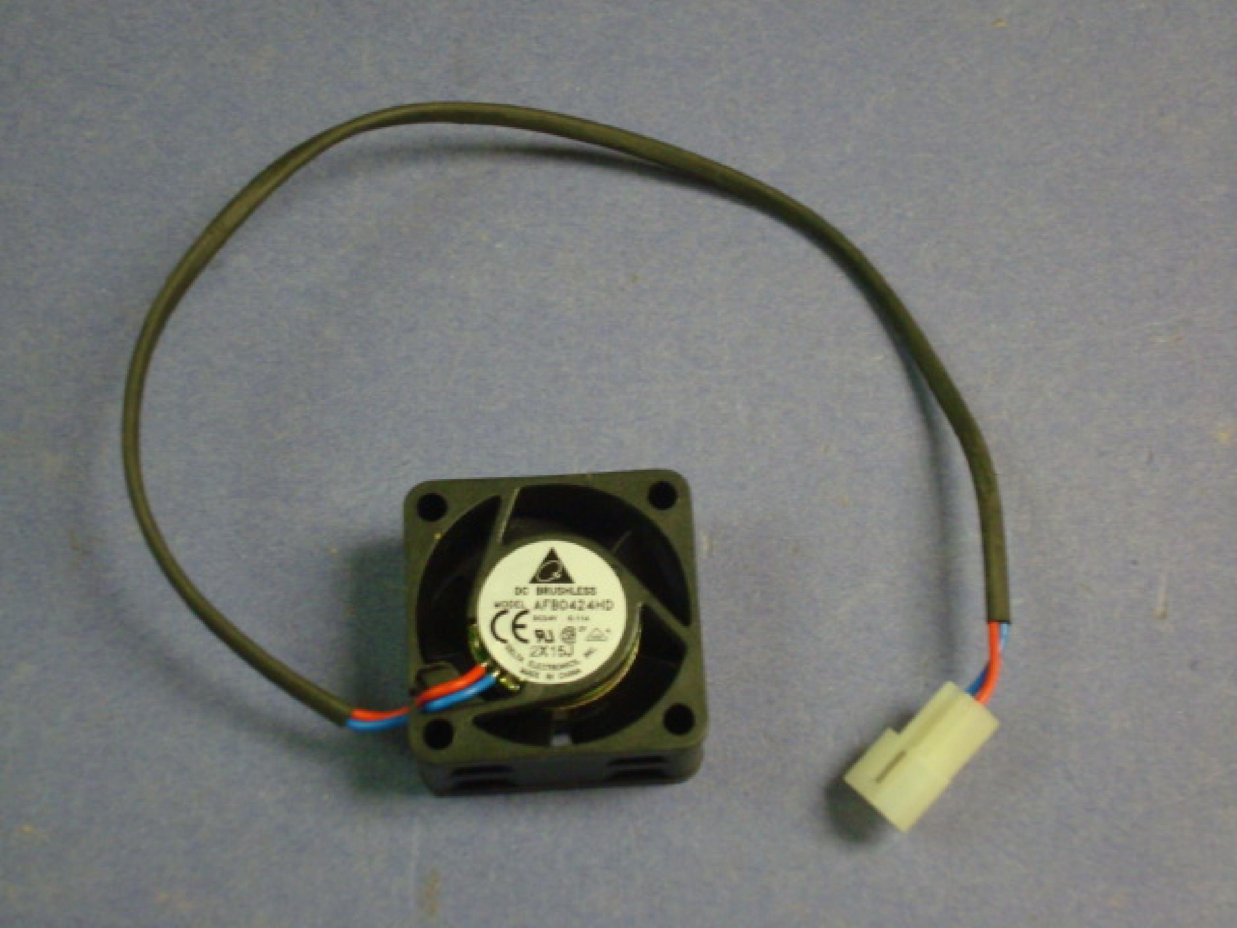 DELTA ELECTRONICS AFB0424HD FAN 24V DC 0.11A 40MM BY 20MM 11INCH TWO WIRE CONNECTOR