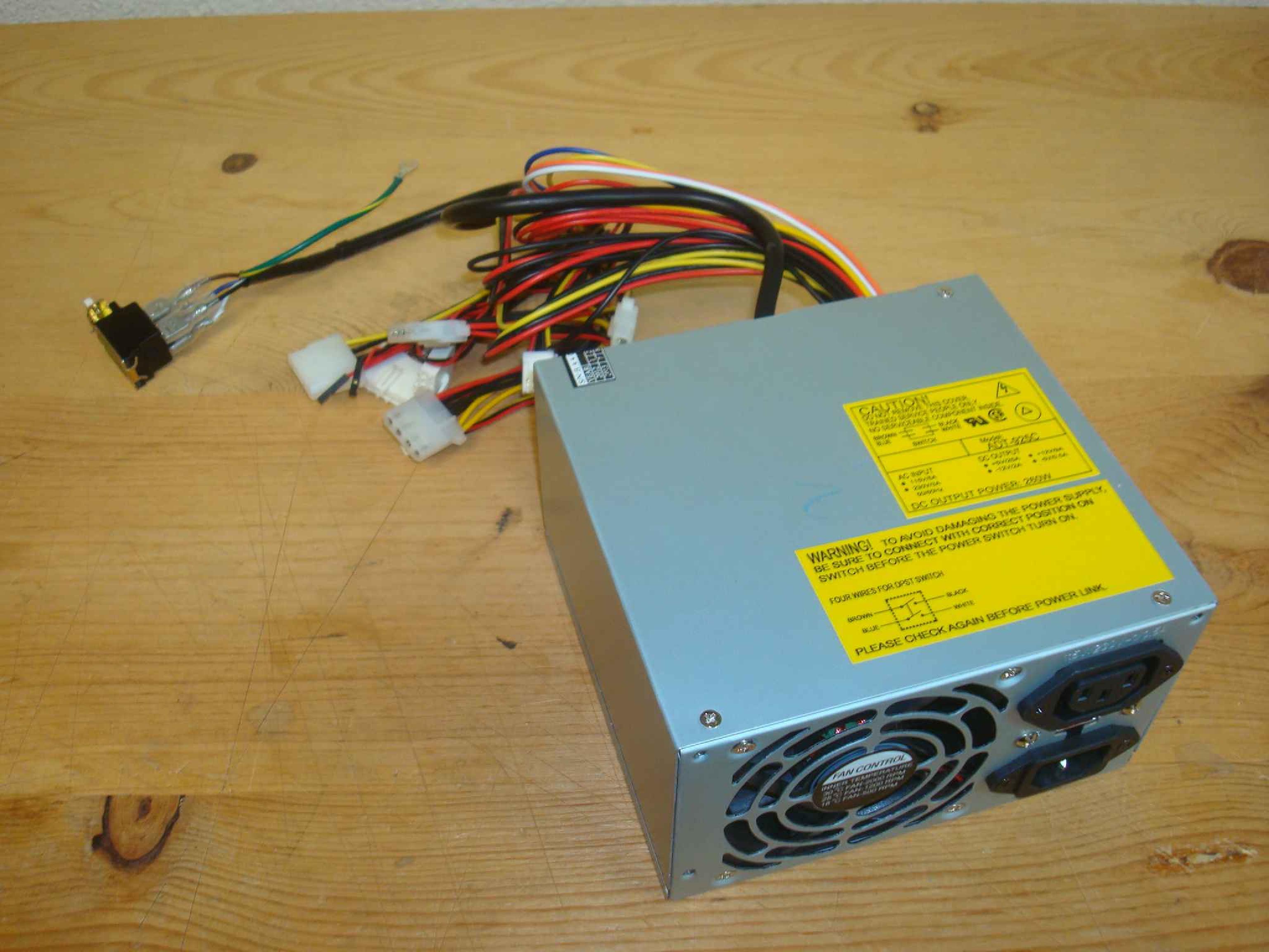 SKYNET ELECTRONICS ADT-925C CLONE 260W AT POWER SUPPLY WITH REMOTE SWITCH