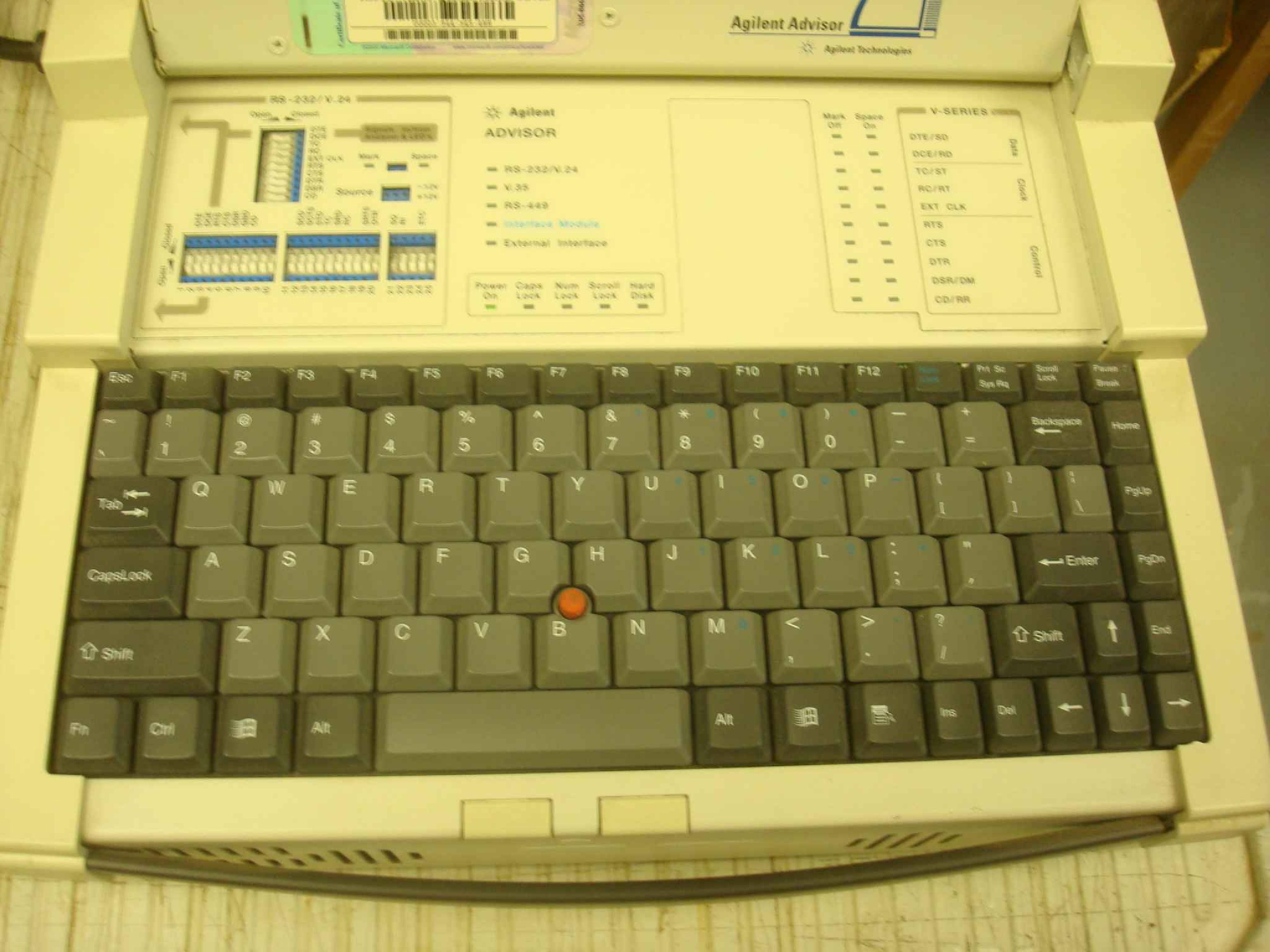 AGILENT TECHNOLOGIES J2300D WIN 98 SECOND EDITION NOTEBOOK COMPUTER WITH V.35 PORT