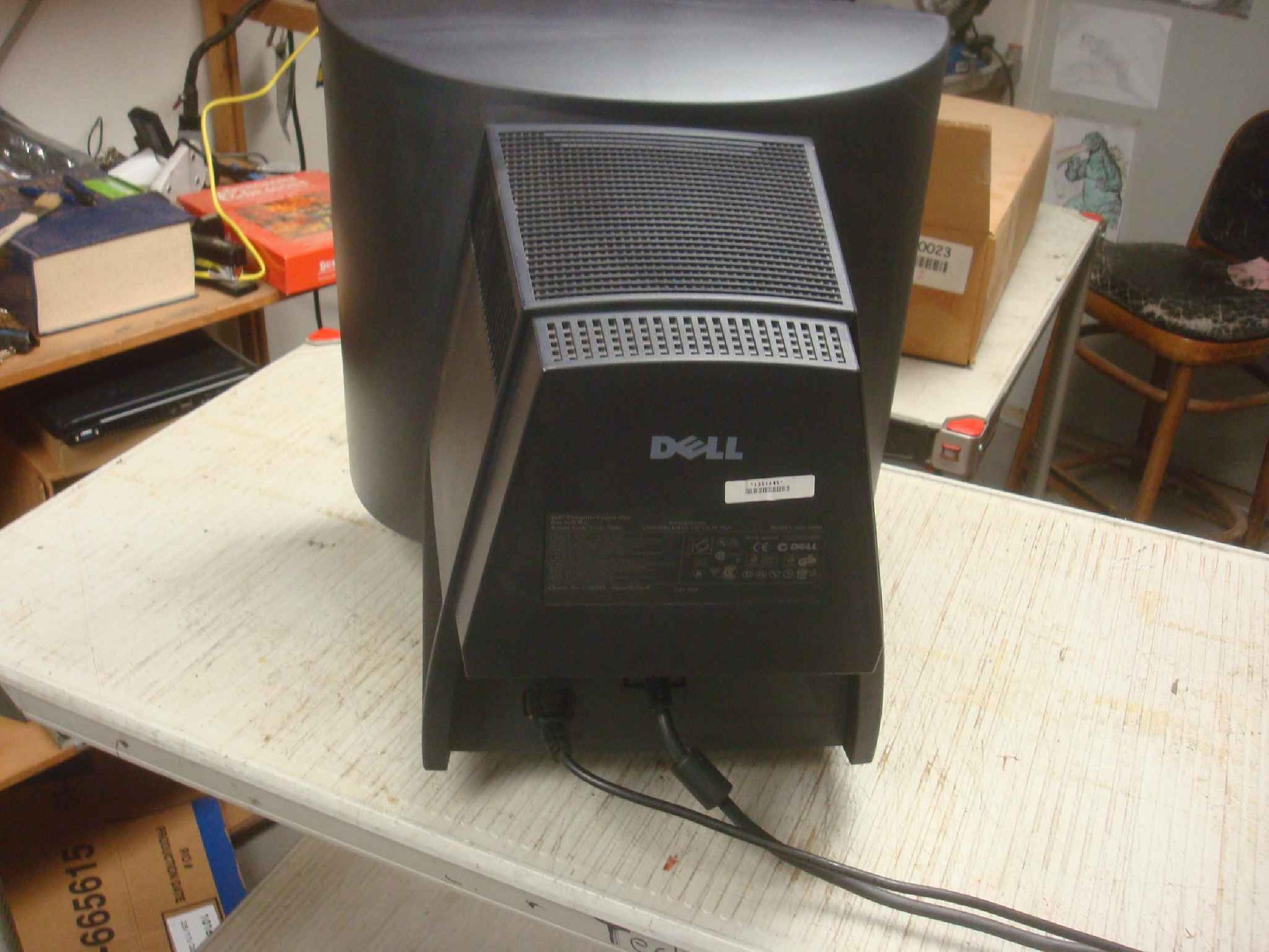 DELL 05C544 19INCH SVGA COLOR MONITOR BLACK