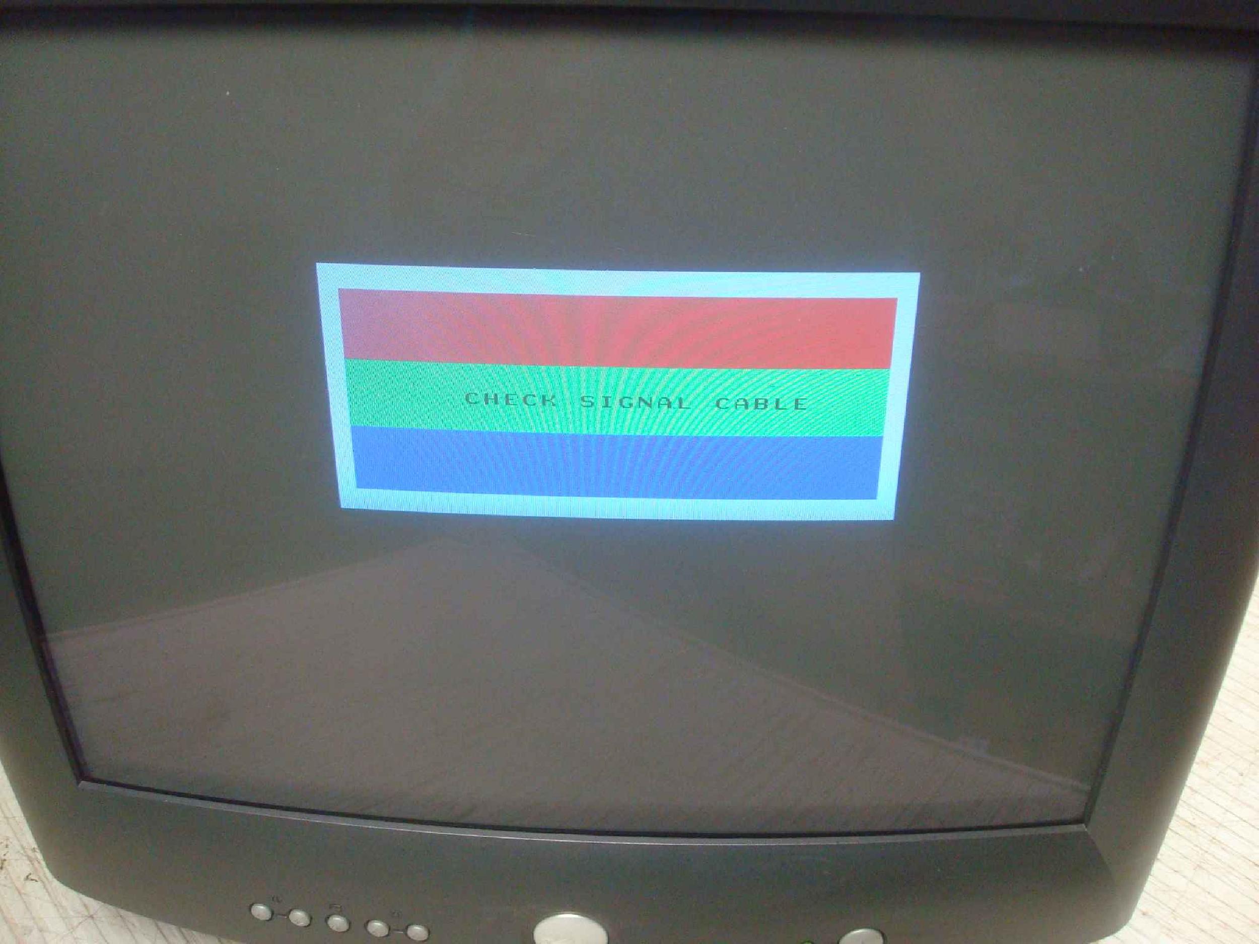 DELL 05C544 19INCH SVGA COLOR MONITOR BLACK