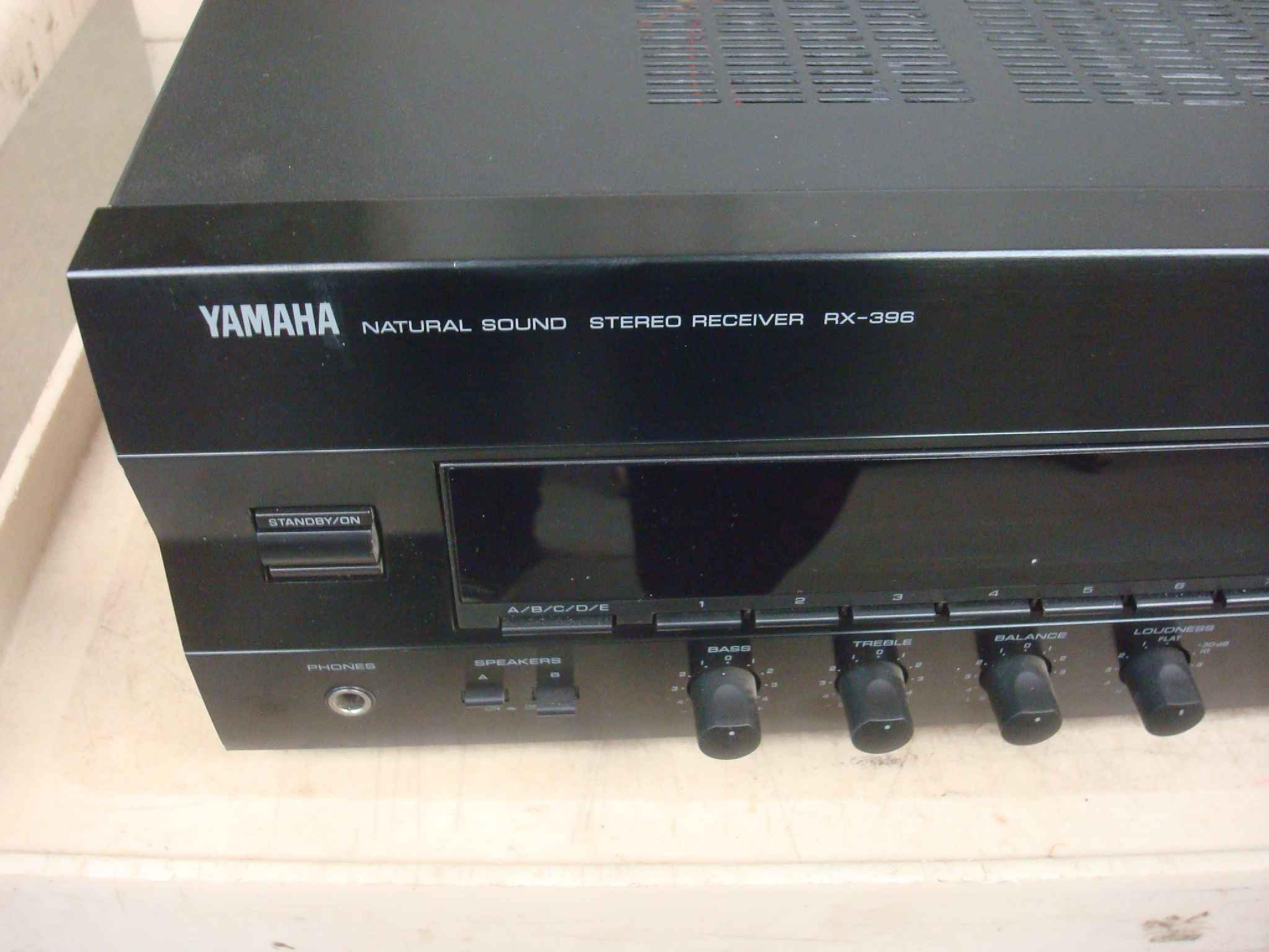 YAMAHA RX-396 NATURAL SOUND STEREO RECEIVER RX-396