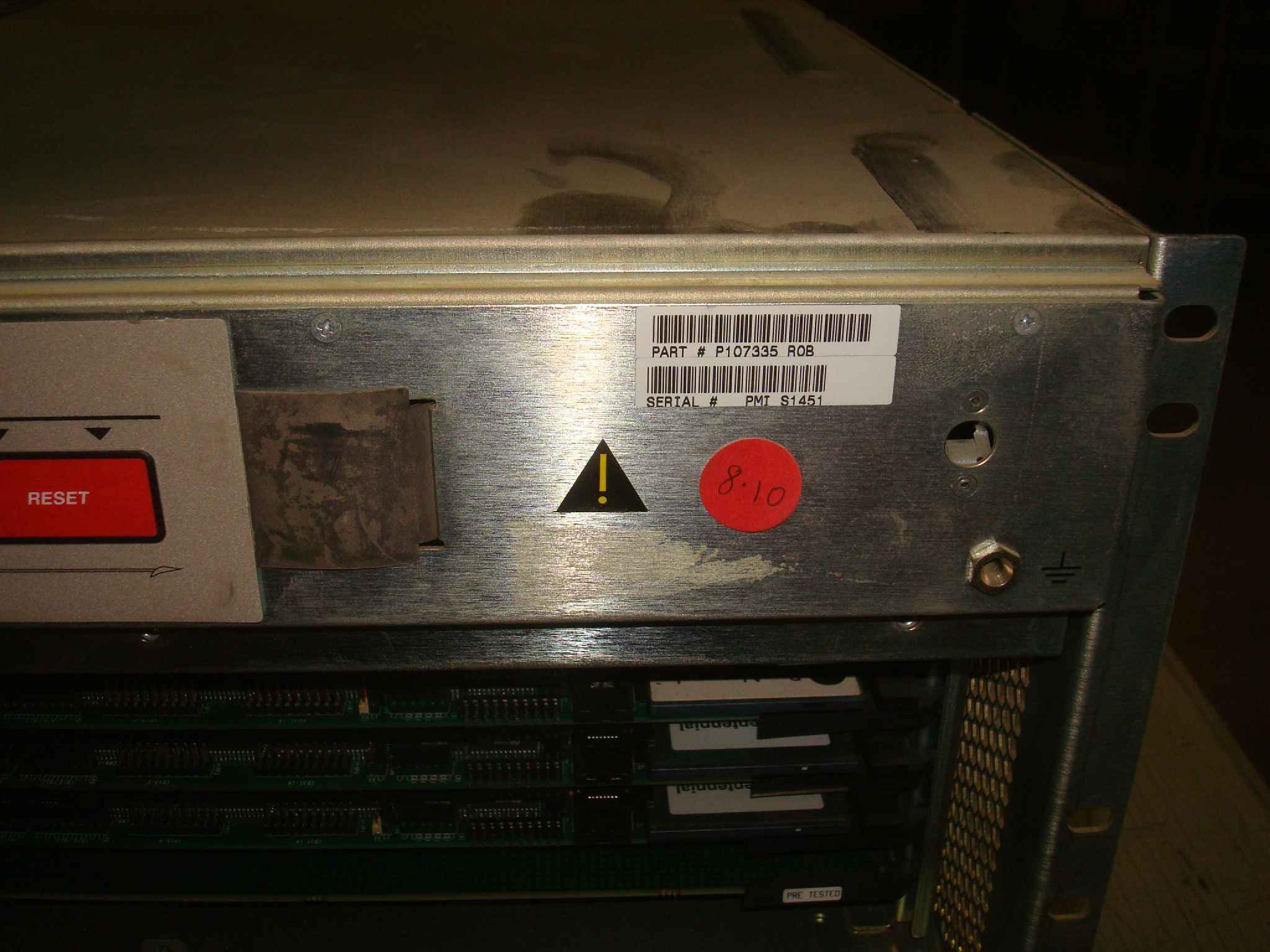 BAY NETWORKS NORTEL 106546 E BAY NETWORKS REAR FAN TRAY ASSEMBLY. SINGLE FAN UNIT BLN2/71000 CHASSIS