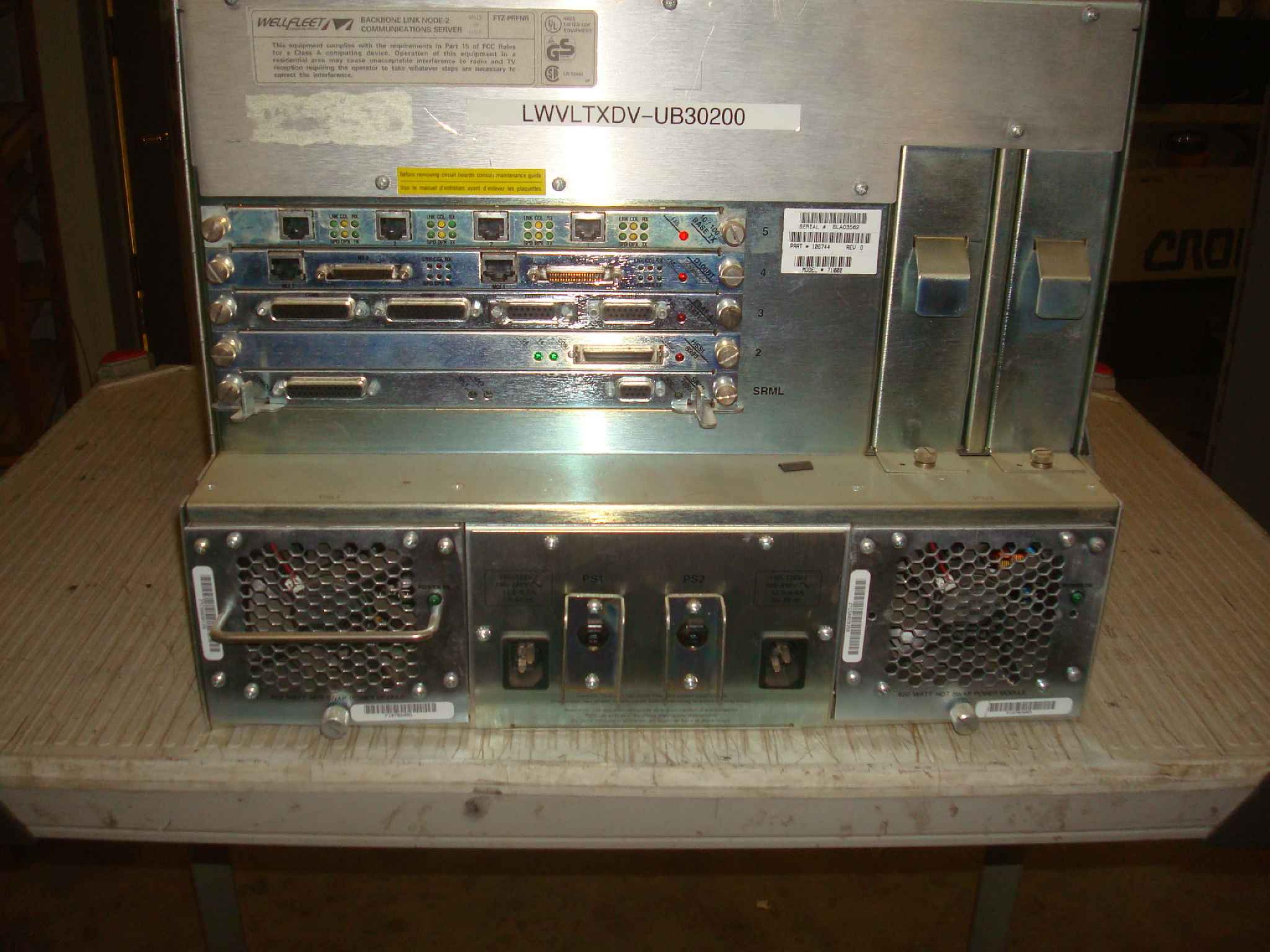 WELLFLEET COMMUNCIATION INC 104937 R/B NORTEL NETWORKS SINGLE HIGH SPEED SERIAL