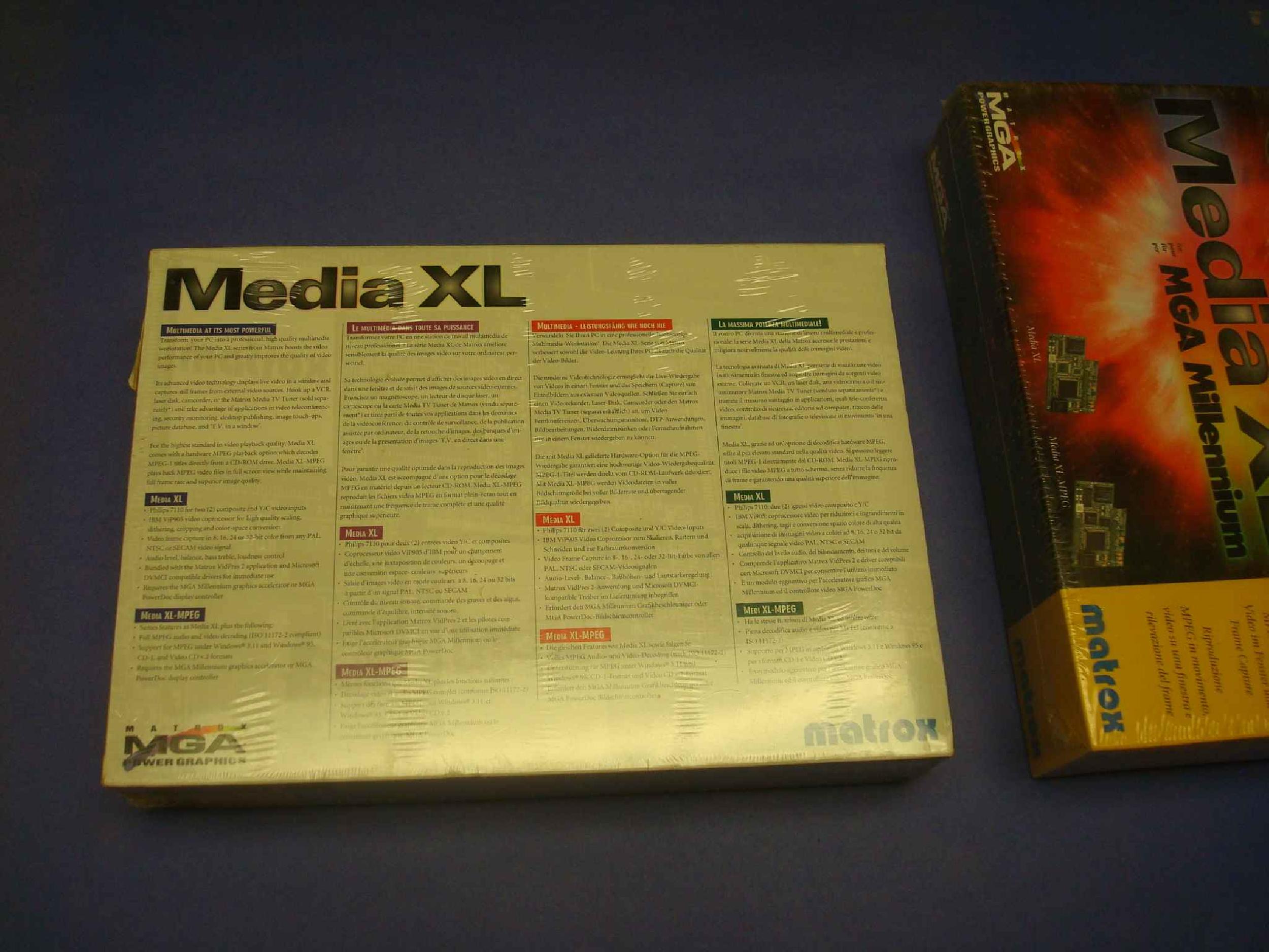 MATROX MGA-MIL/MODMC MEDIA XL-MPEG