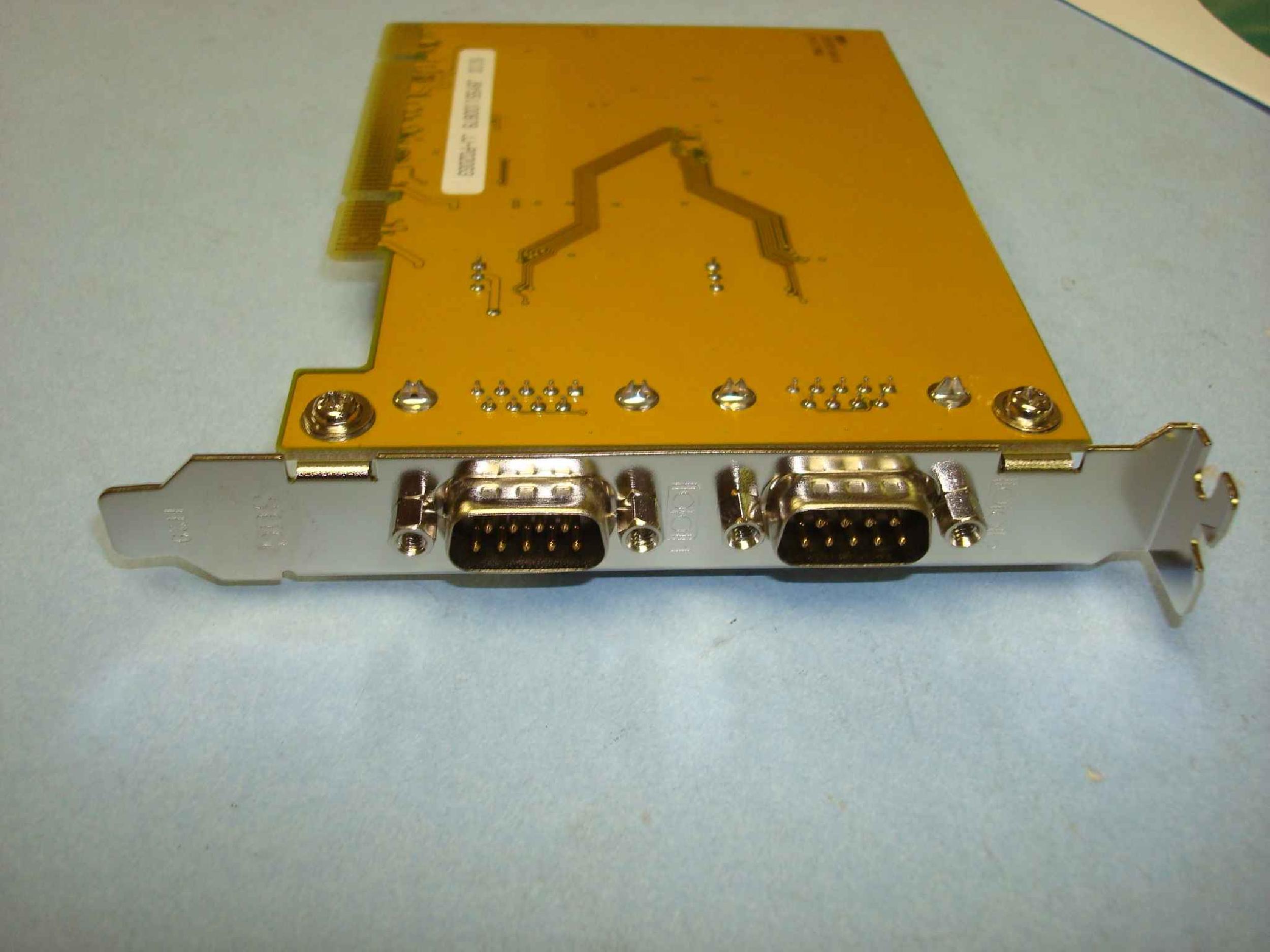 SIIG SIIG CYBERPRO DUAL 9 PIN SERIAL PORT PCI CARD 0 VOLT 5 VOLT AND 12 VOLT