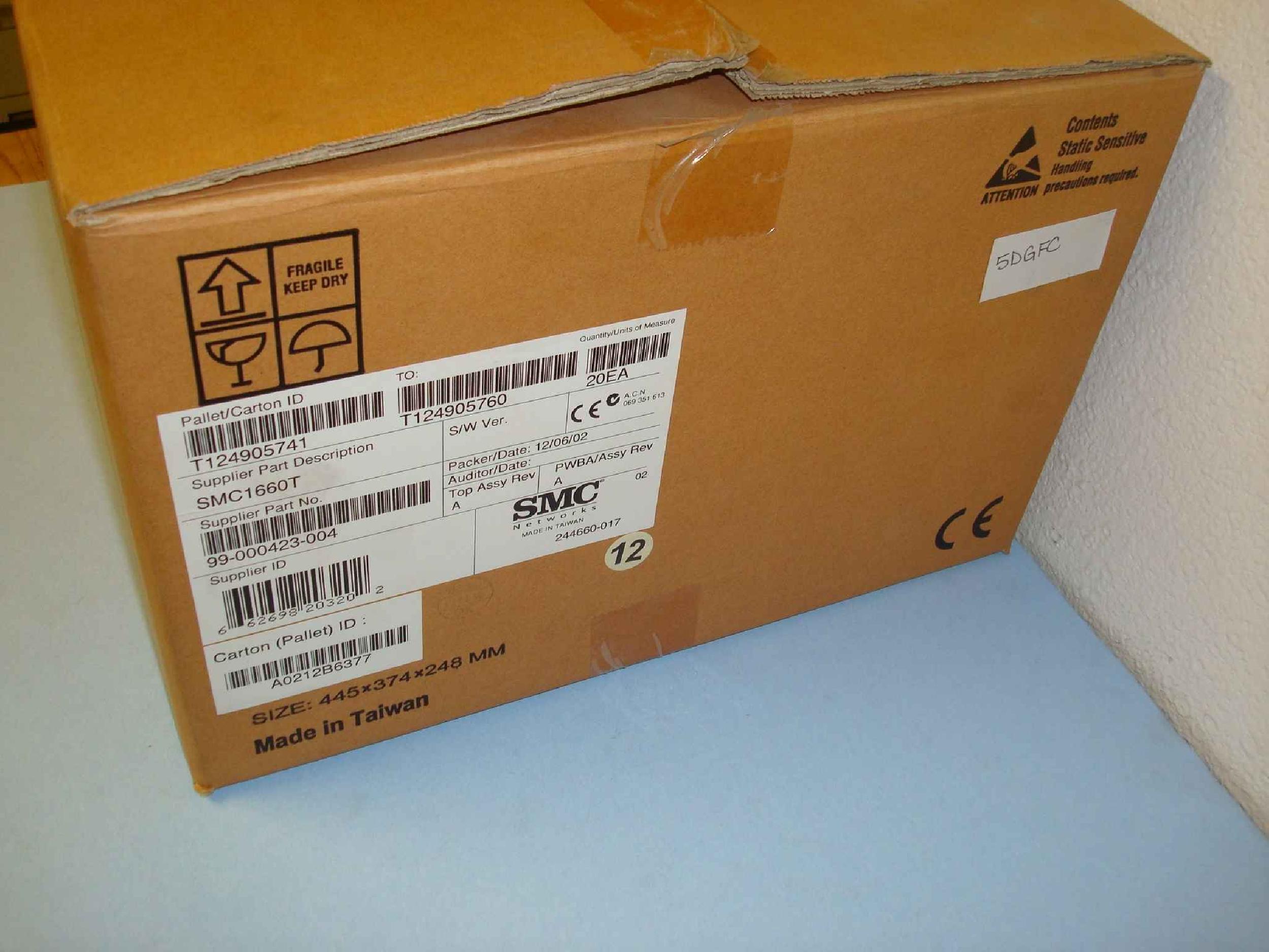 SMC / STANDARD MICROSYSTEMS CORPORATION 662698 ETHER16 10BASET NE2000 ISA PNP OR NON-PNP COMPATIBLE