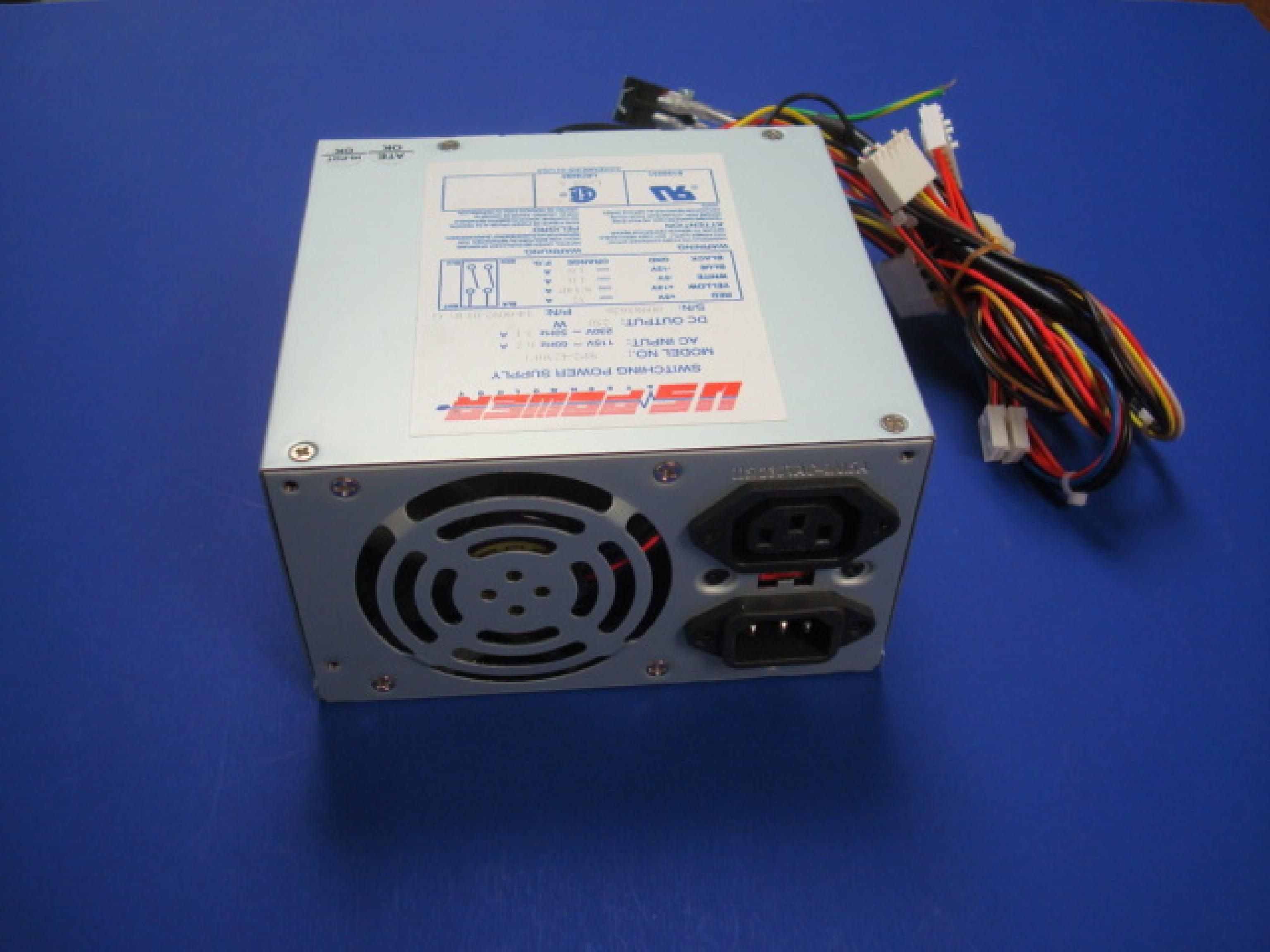 EMACS / ZIPPY / US POWER / CALIFORNIA PC PRODUCTS 14-0092-01 COMPATIBLE IN STOCK, 250W AT POWER SUPPLY W/REMOTE SWITCH