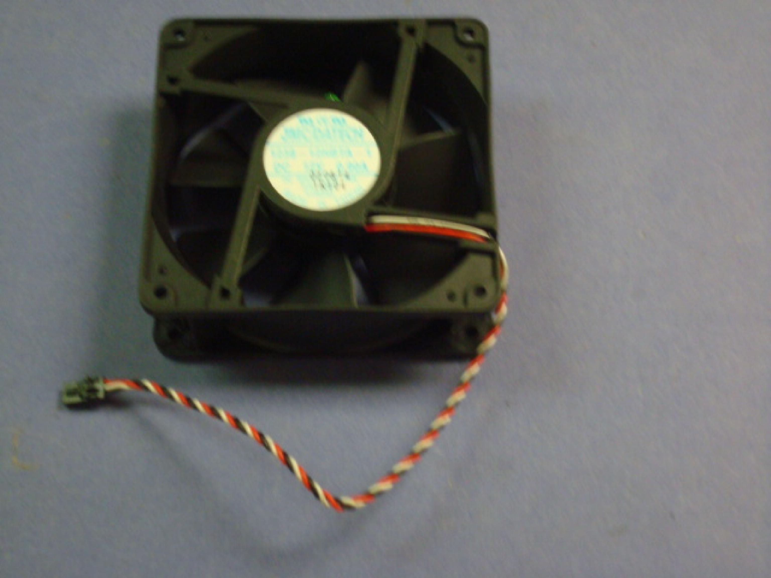 JMC DATECH 1238-12HBTA-1 DELL PN 6J852 FAN 12V DC 1.5A 120MM BY 37MM, 4 3/4 BY 1 1/2 INCHES, 9 INCH 3 WIRE CABLE WITH CONNECTOR