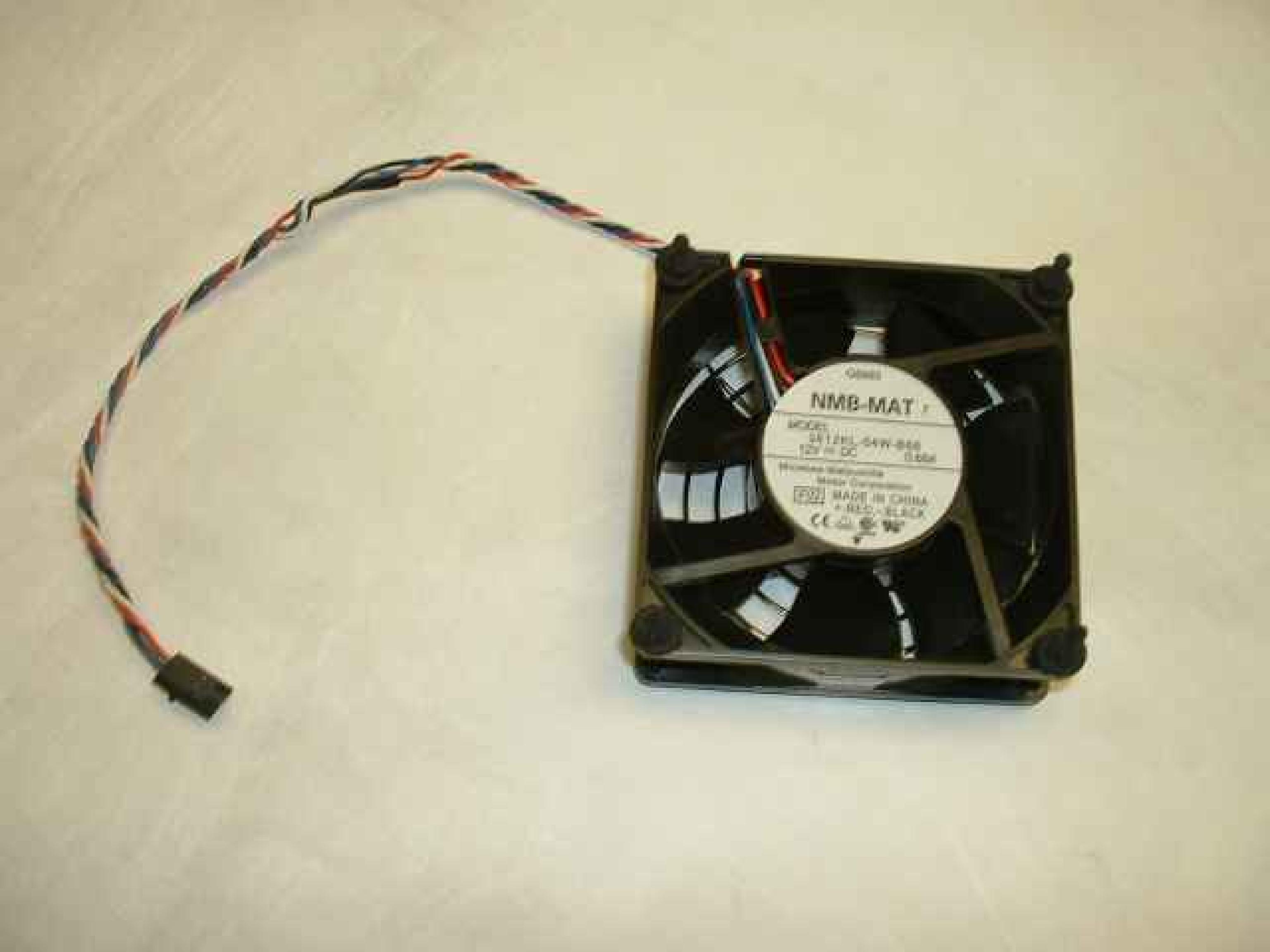 DELL 0G5883 FAN 12VDC .68A 90MM BY 32MM, 3 5/8 BY 1 1/4 INCHES, 11 INCH 4 WIRE CABLE WITH 5 PIN CONNECTOR