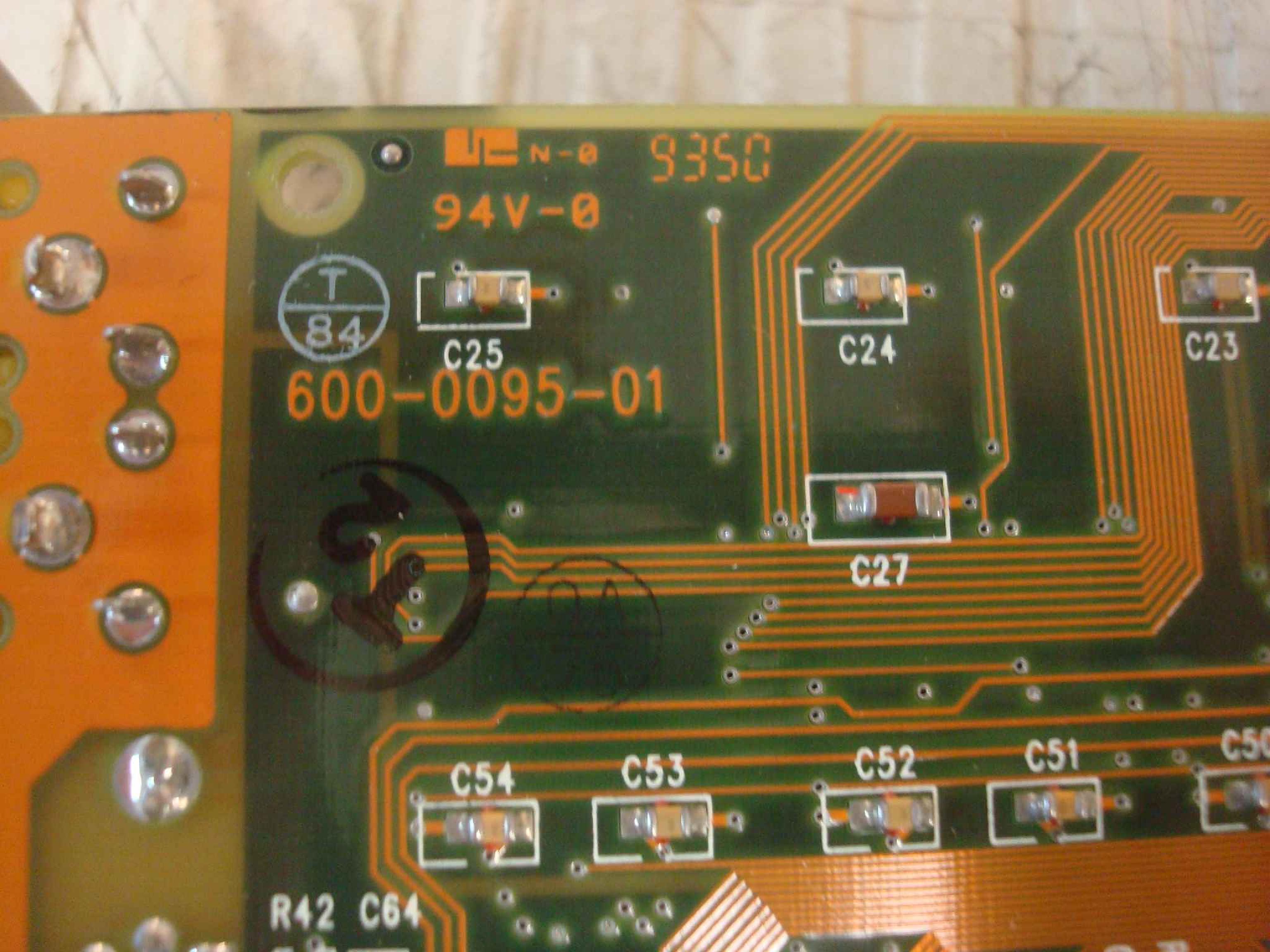 MEDIA VISION 600-0095-01 VESA LOCAL BUS CIRRUS LOGIC CL-GD5402-65QC-B COMPOSITE NTSC IN/OUT SVHS SVIDEO NTSC IN/OUT