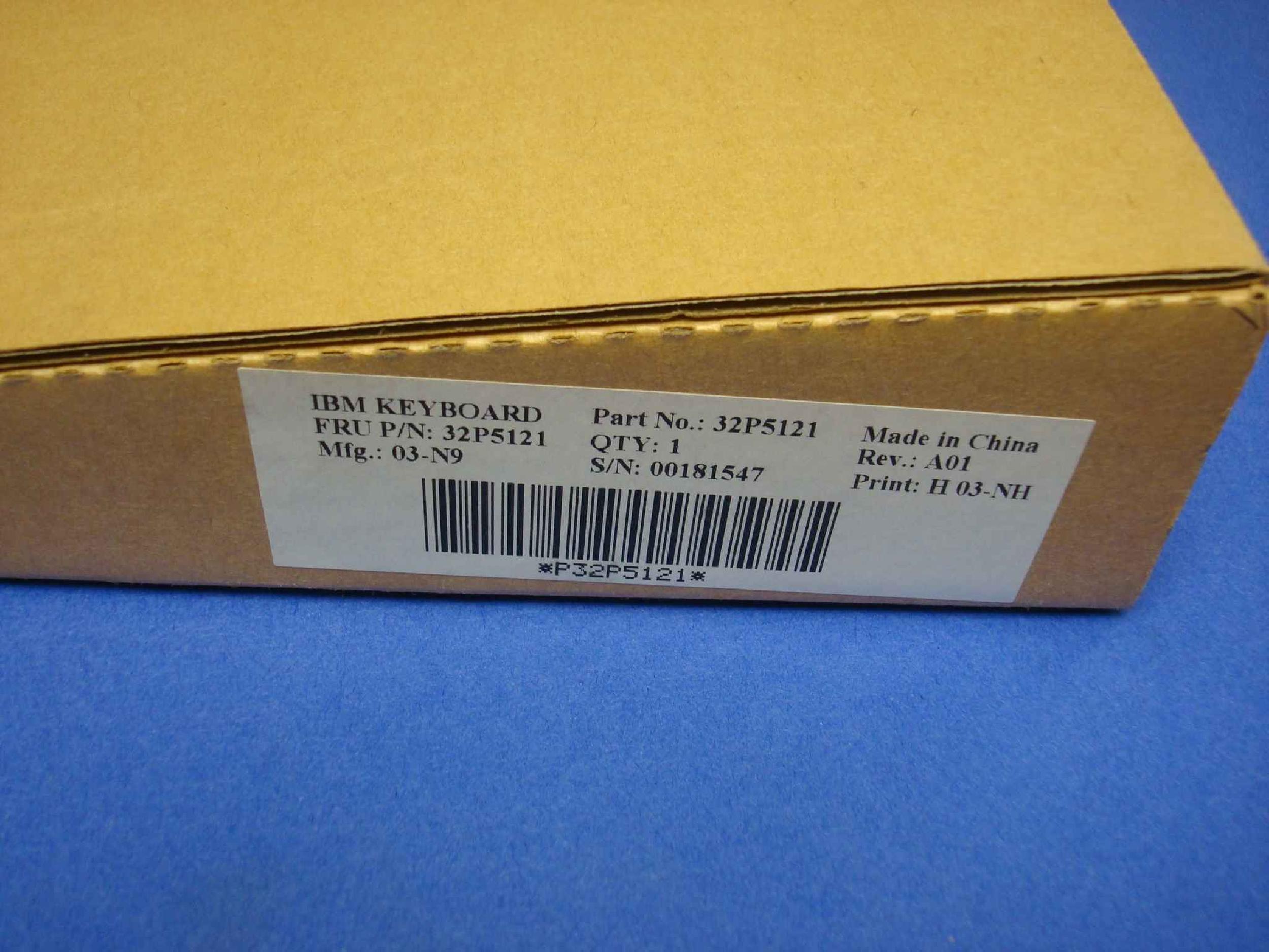 IBM 32P5121 NORWEGIAN KEYBOARD BLACK PREFERRED PS/2