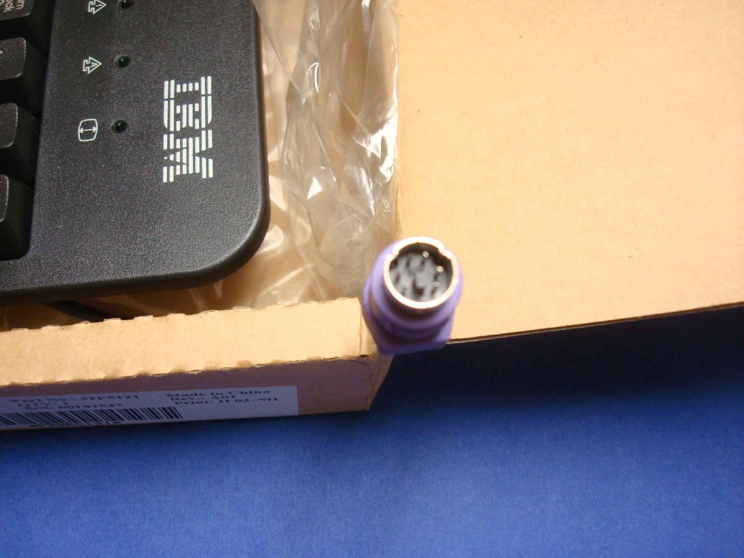 IBM 32P5121 NORWEGIAN KEYBOARD BLACK PREFERRED PS/2