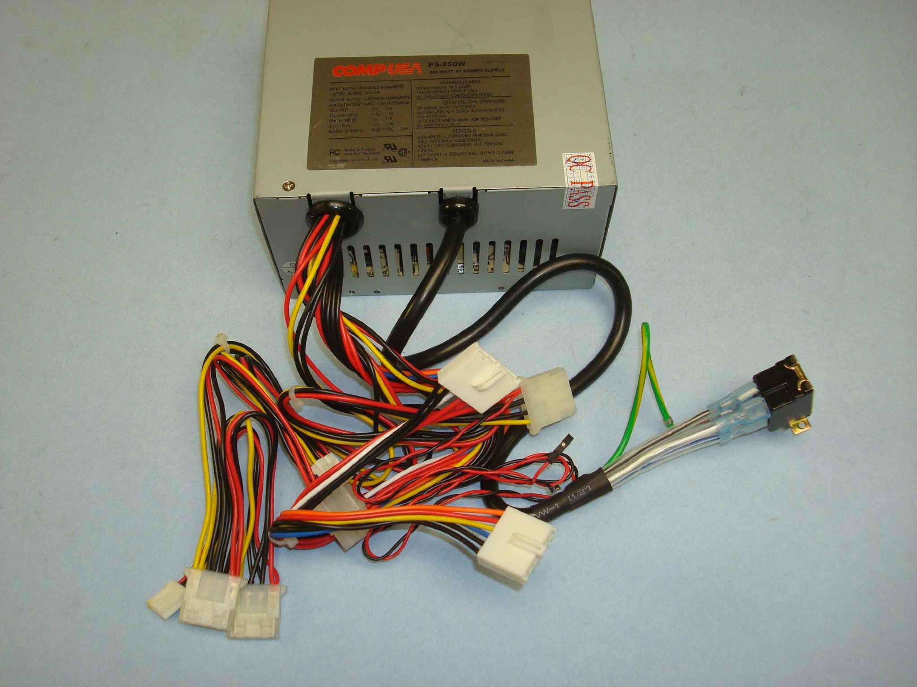 COMPUSA PS-250W 250W AT POWER SUPPLY