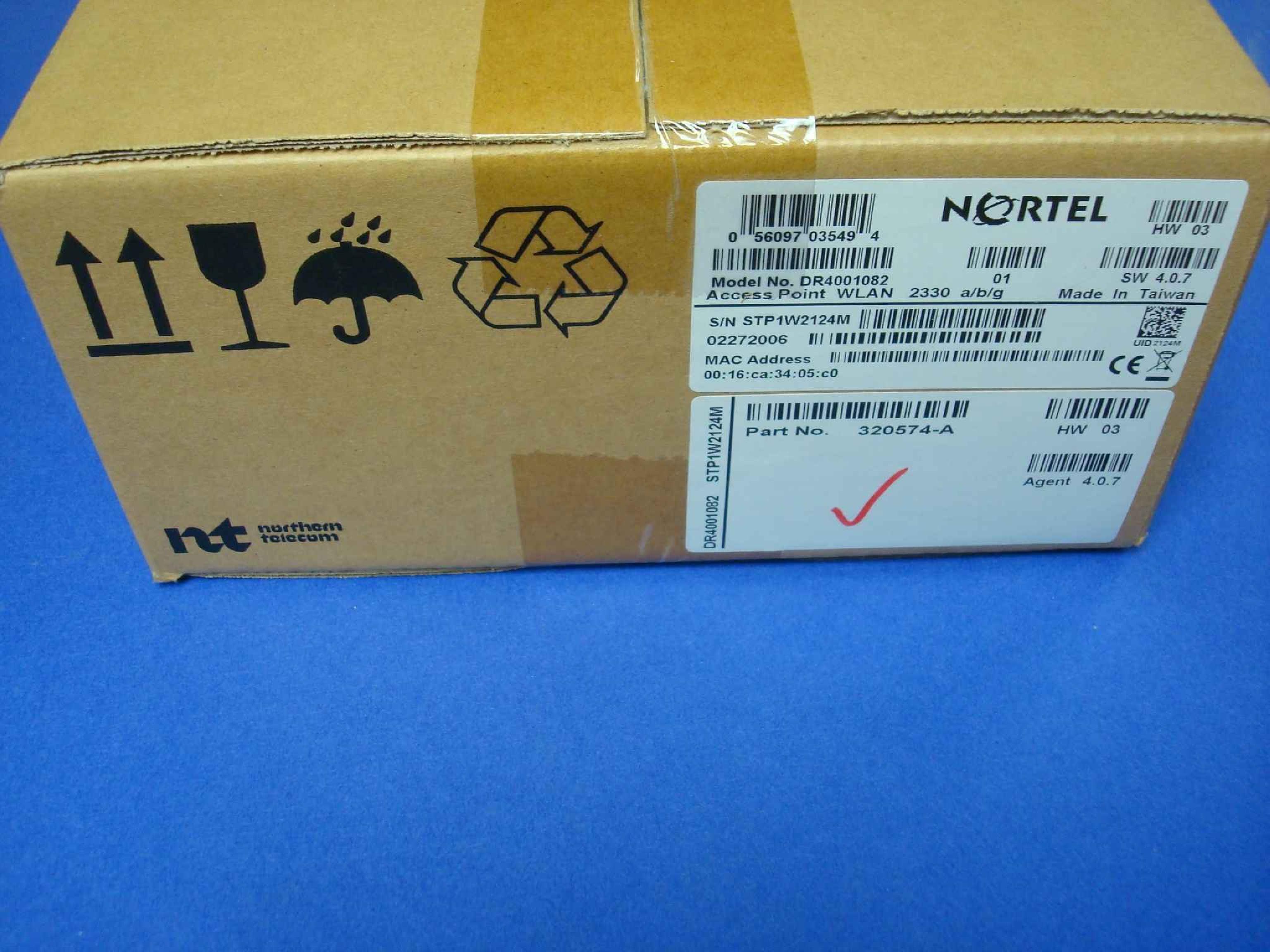 BAY NETWORKS / NORTEL DR4001082 WLAN ACCESS POINT 2330 802.11 A/B/G