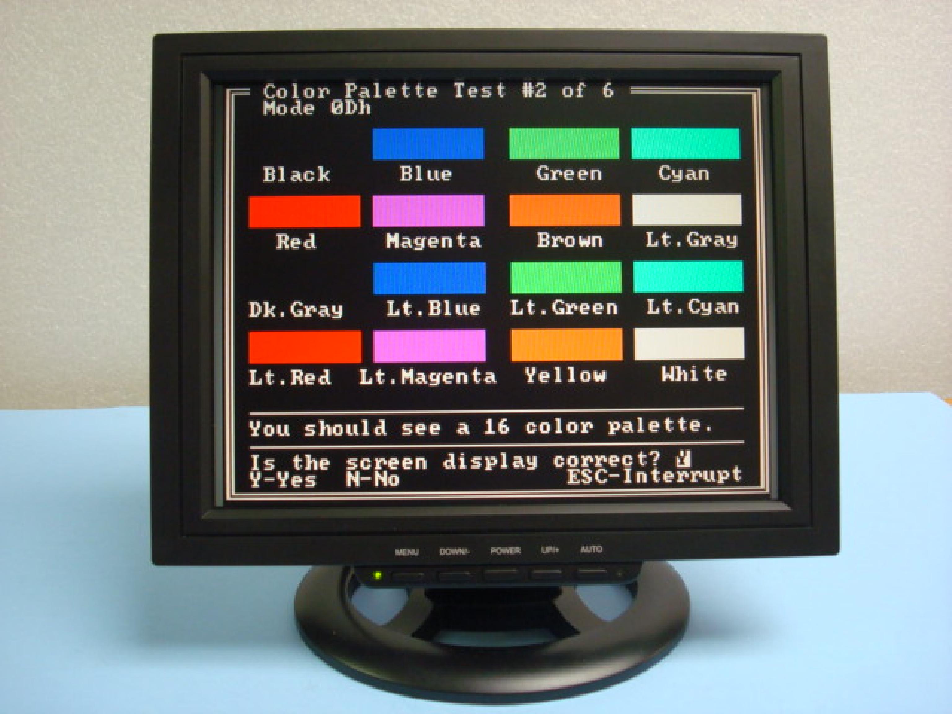 CFI C1212TTLCGEG 12.1 INCH UNIVERSAL TTL INPUT MONITOR FOR MONO, AND COLOR CGA AND COLOR EGA