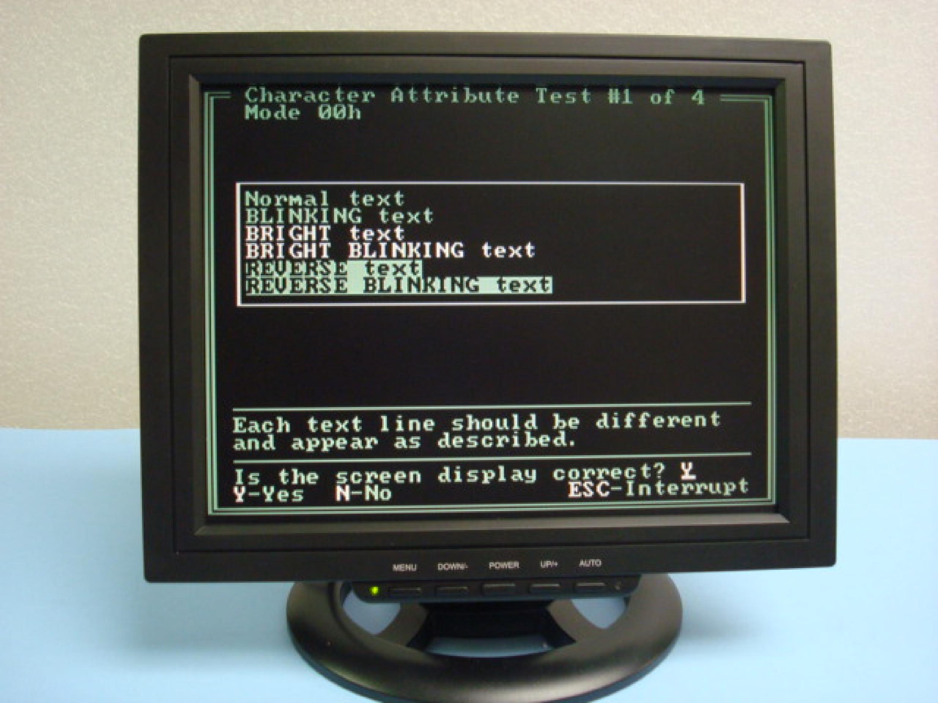 IBM 5153 COMPATIBLE MONITOR IN STOCK CGA 13INCH