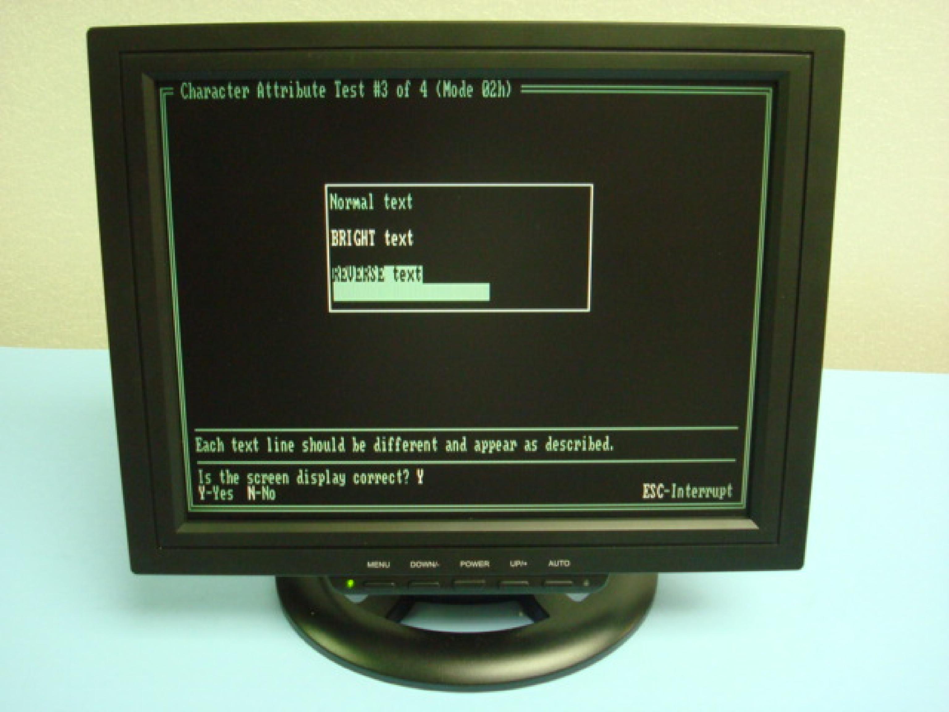 IBM 5153 COMPATIBLE MONITOR IN STOCK CGA 13INCH