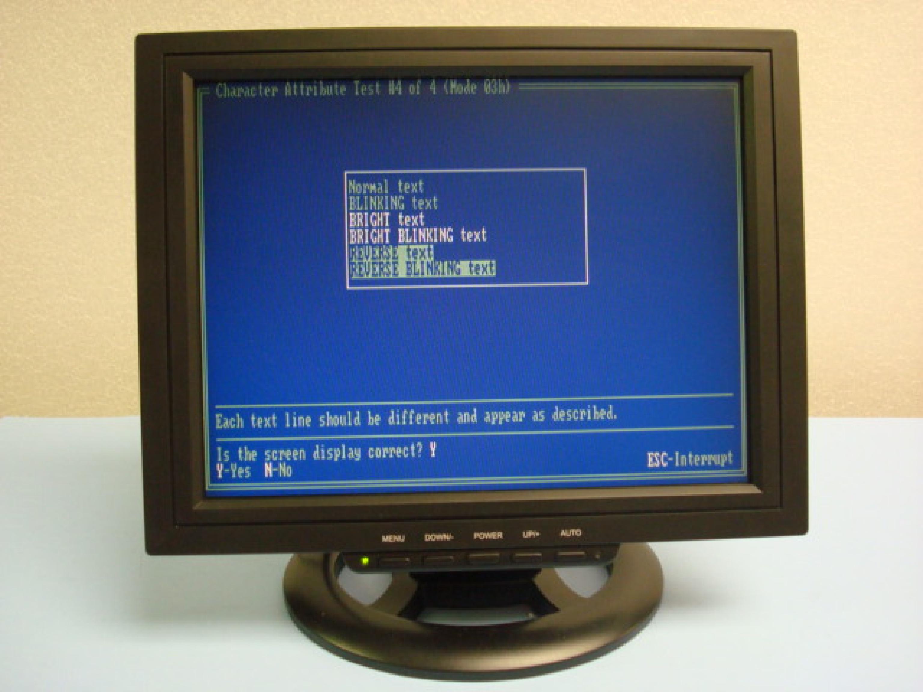 IBM 5153 COMPATIBLE MONITOR IN STOCK CGA 13INCH